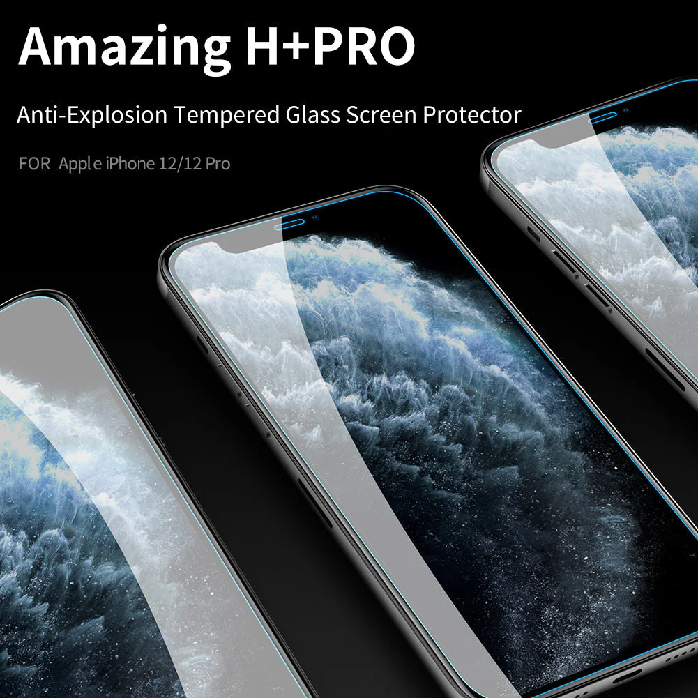 2.5D Clear Glass Screen Protector for iPhone 12 Series - Image 3