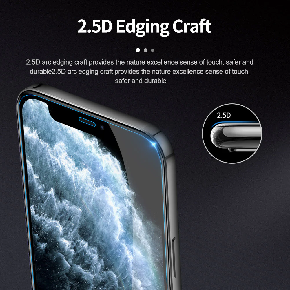 2.5D Clear Glass Screen Protector for iPhone 12 Series - Image 35