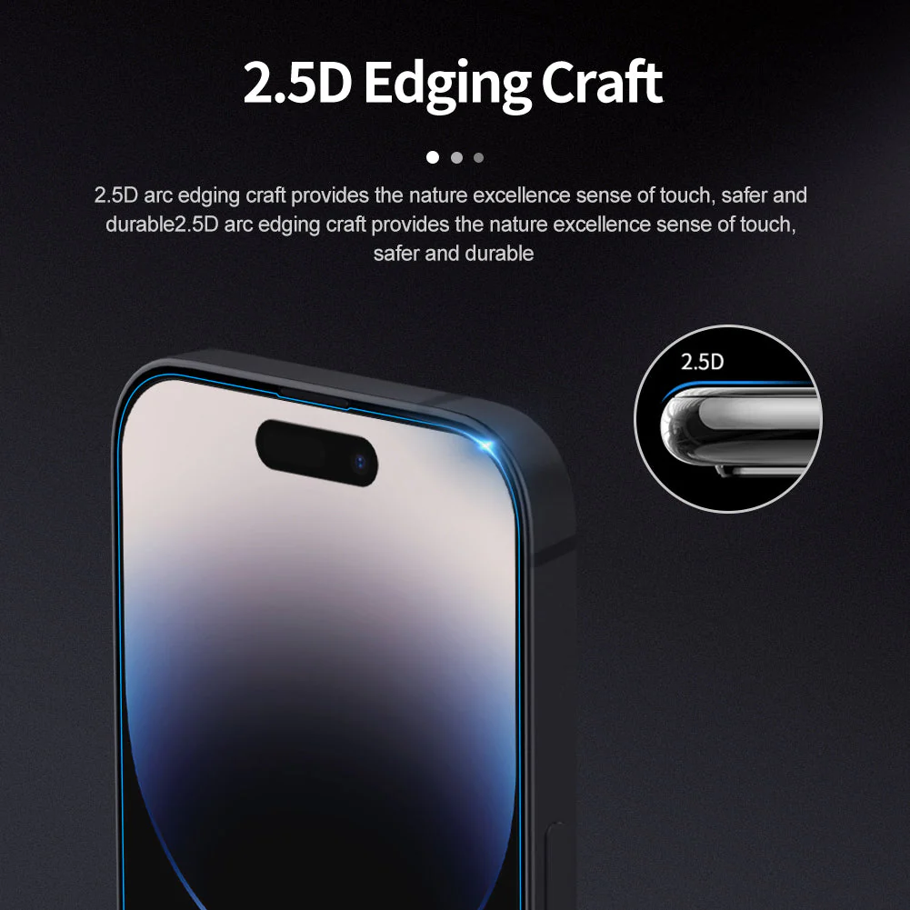 2.5D Clear Glass Screen Protector for iPhone 14 Series - Image 11