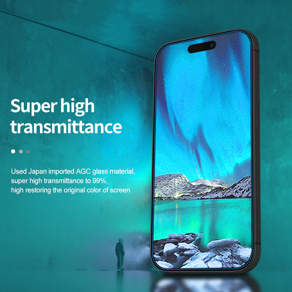 2.5D Clear Glass Screen Protector for iPhone 14 Series - Image 4