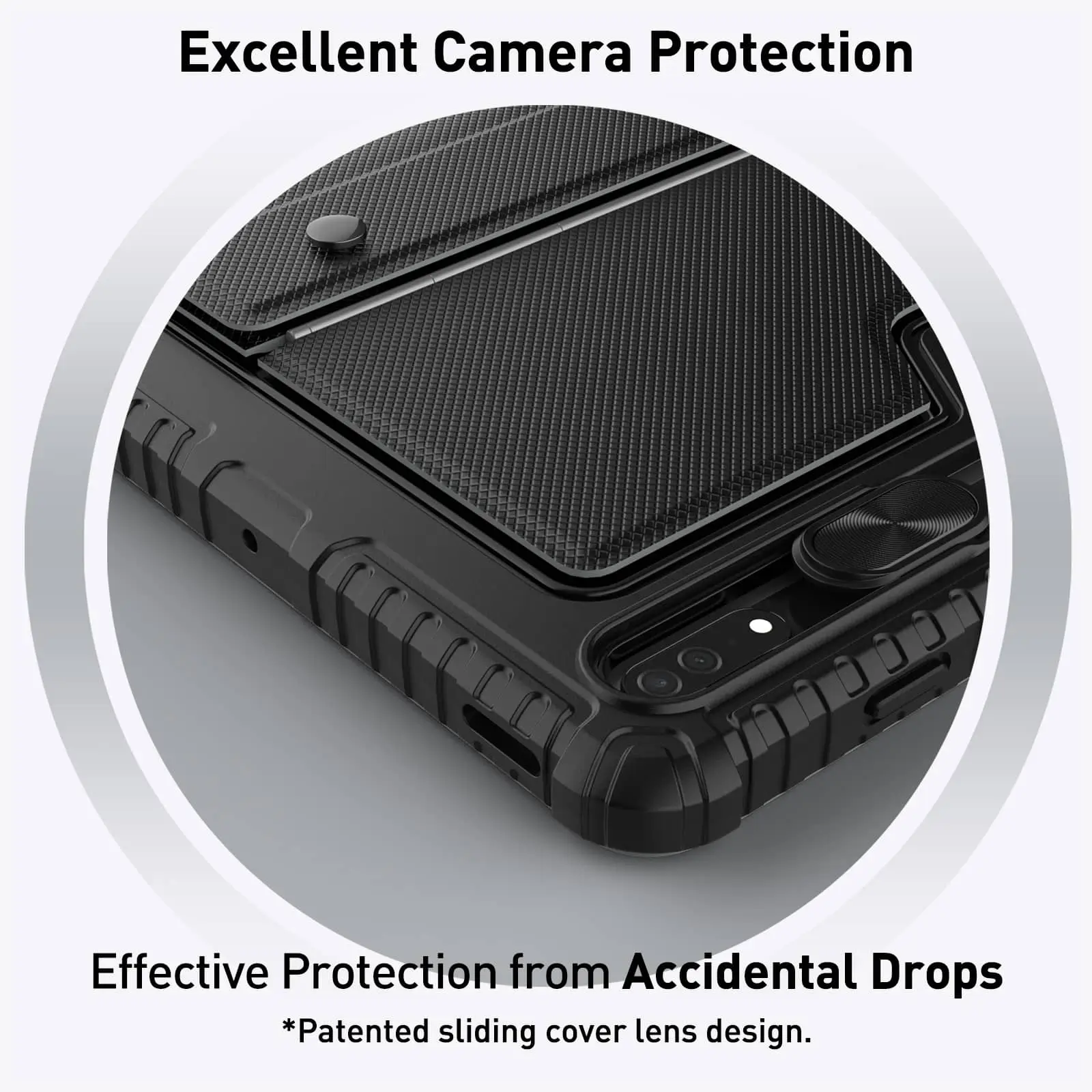 Bumper Combo Backlit Keyboard Case (Black) for Galaxy Tablet Series - Image 11