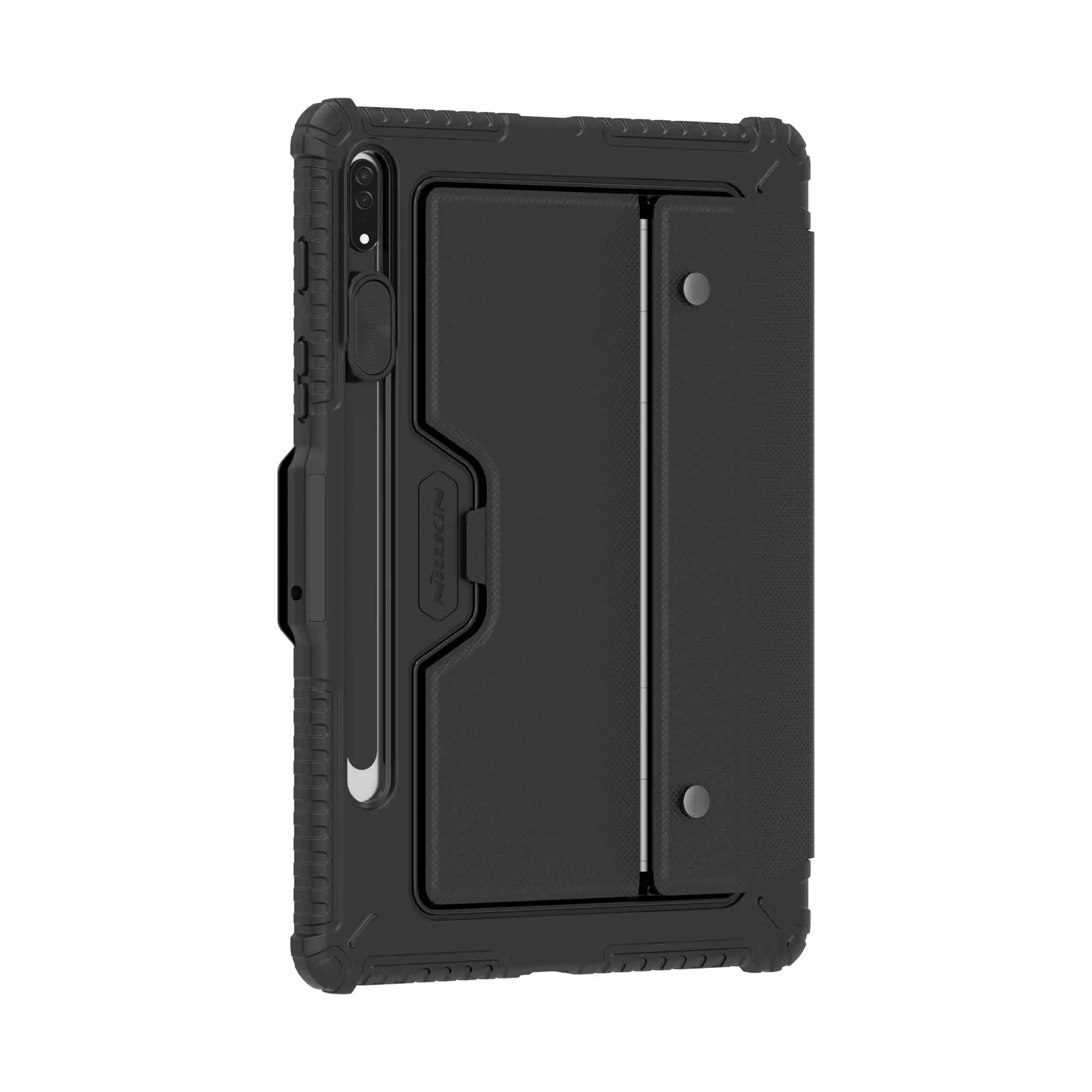 Bumper Combo Backlit Keyboard Case (Black) for Galaxy Tablet Series - Image 28