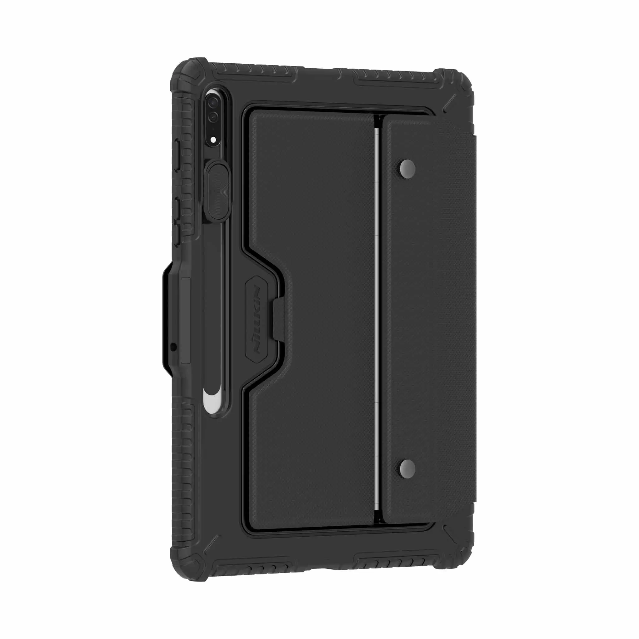 Bumper Combo Backlit Keyboard Case (Black) for Galaxy Tablet Series - Image 36