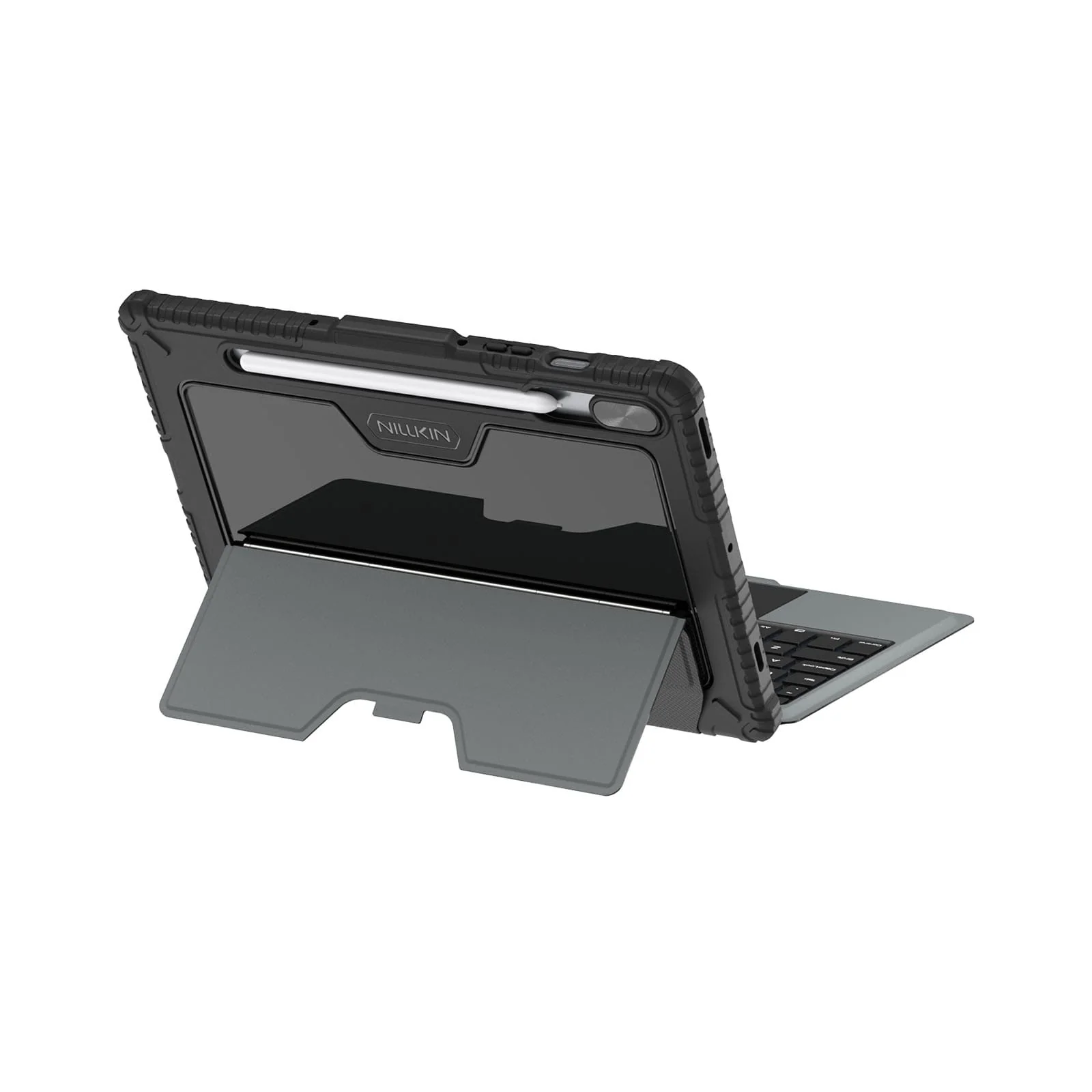 Bumper Combo Backlit Keyboard Case (Black) for Galaxy Tablet Series - Image 58