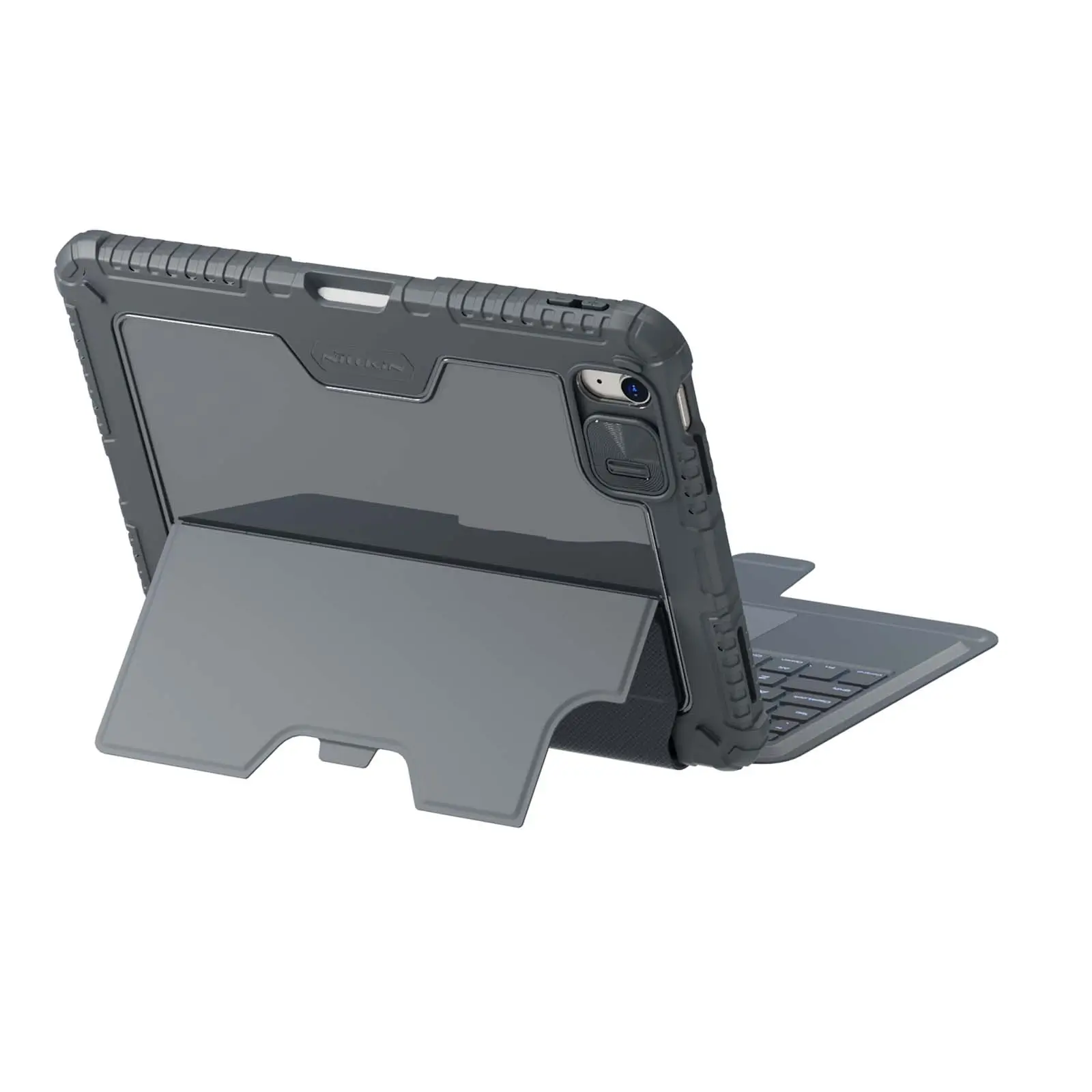 Bumper Combo Backlit Keyboard Case (Grey) for iPad Series - Image 15