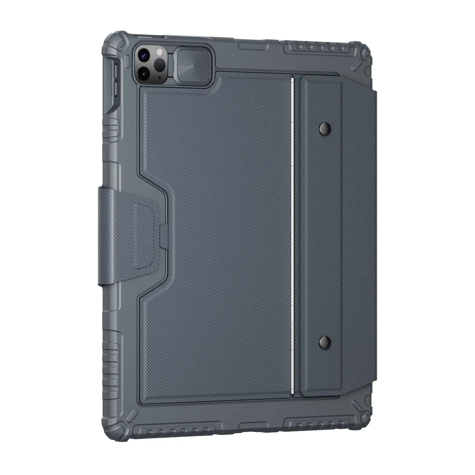 Bumper Combo Backlit Keyboard Case (Grey) for iPad Series - Image 40