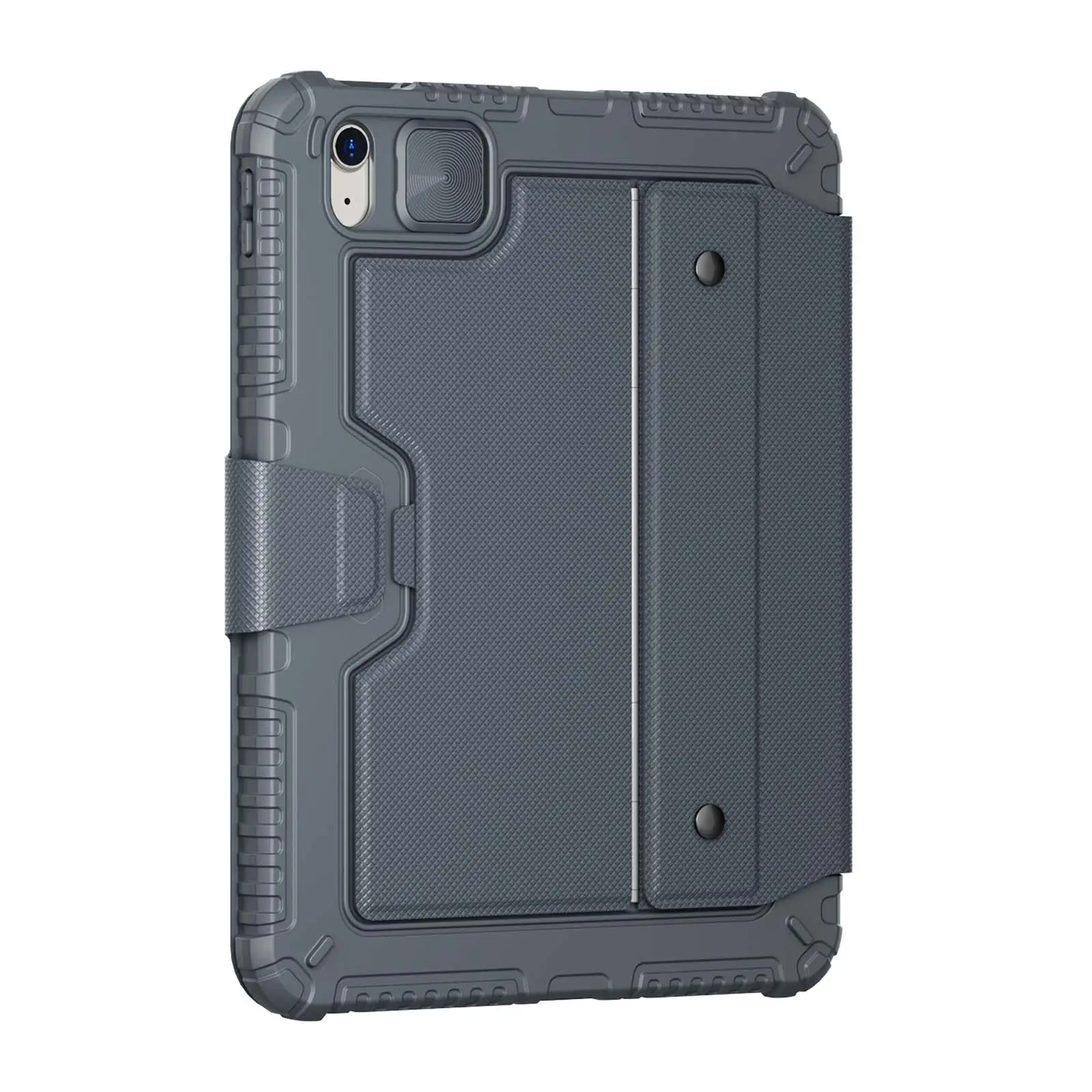 Bumper Combo Backlit Keyboard Case (Grey) for iPad Series - Image 47