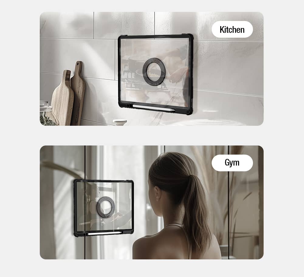 Magnetic CamShield Pad Case with Pencil Holder for iPad Series - Image 10
