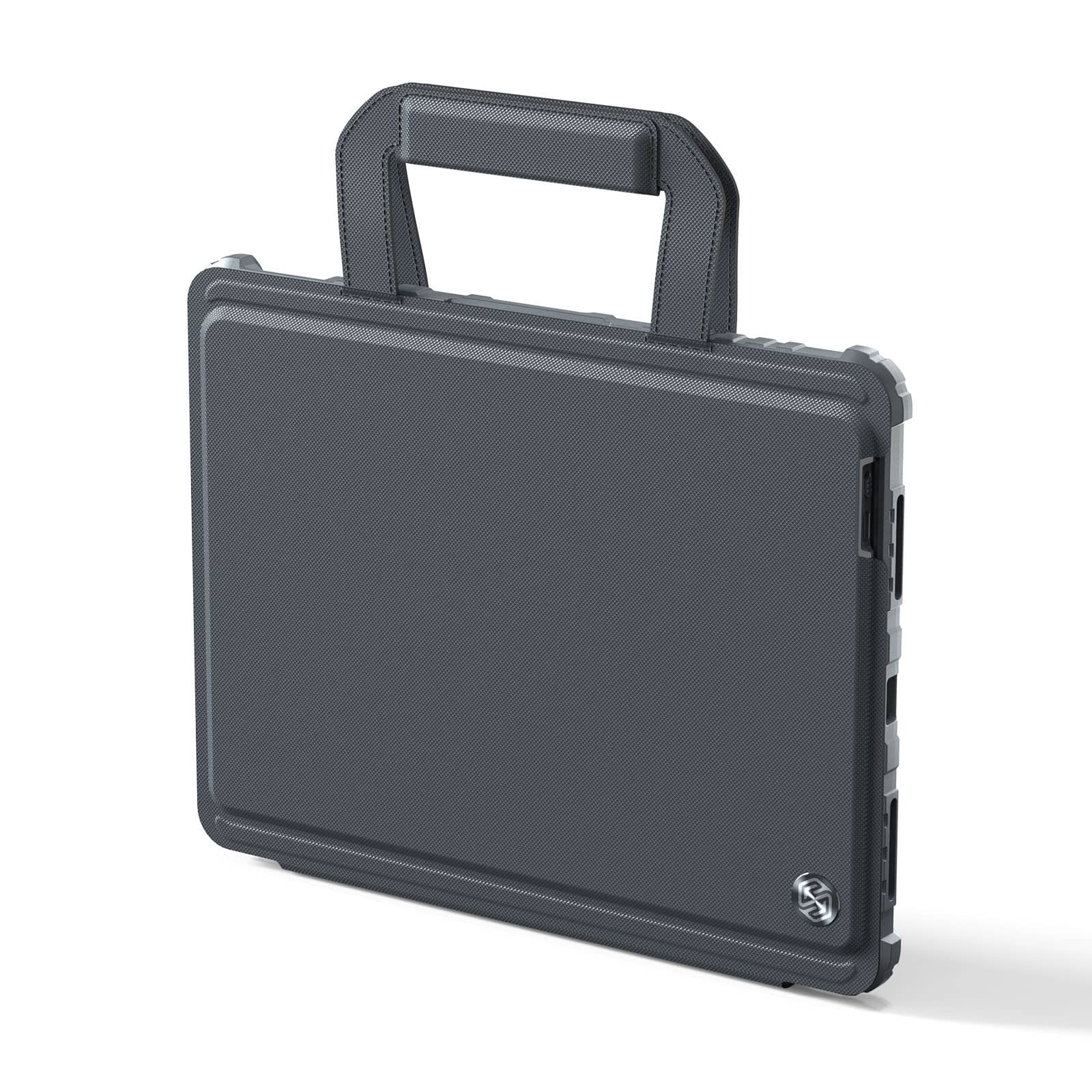 Carry Go Portable Handle Backlit Keyboard Case (Grey) for iPad Series - Image 8