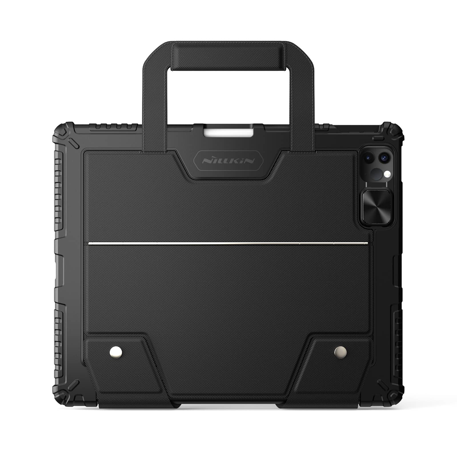 Carry Go Portable Handle Backlit Keyboard Case (Black) for iPad Series - Image 16