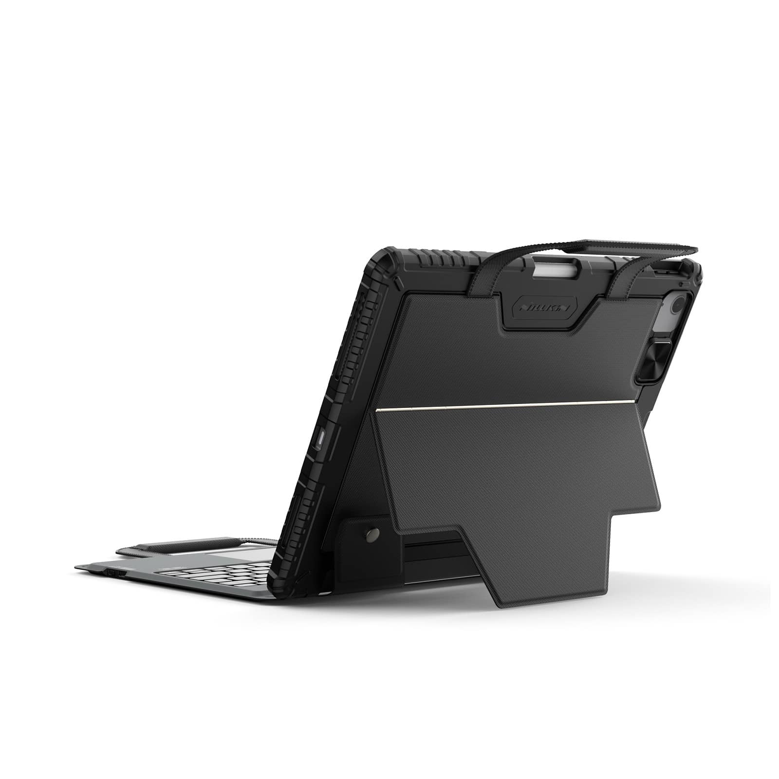 Carry Go Portable Handle Backlit Keyboard Case (Black) for iPad Series - Image 44