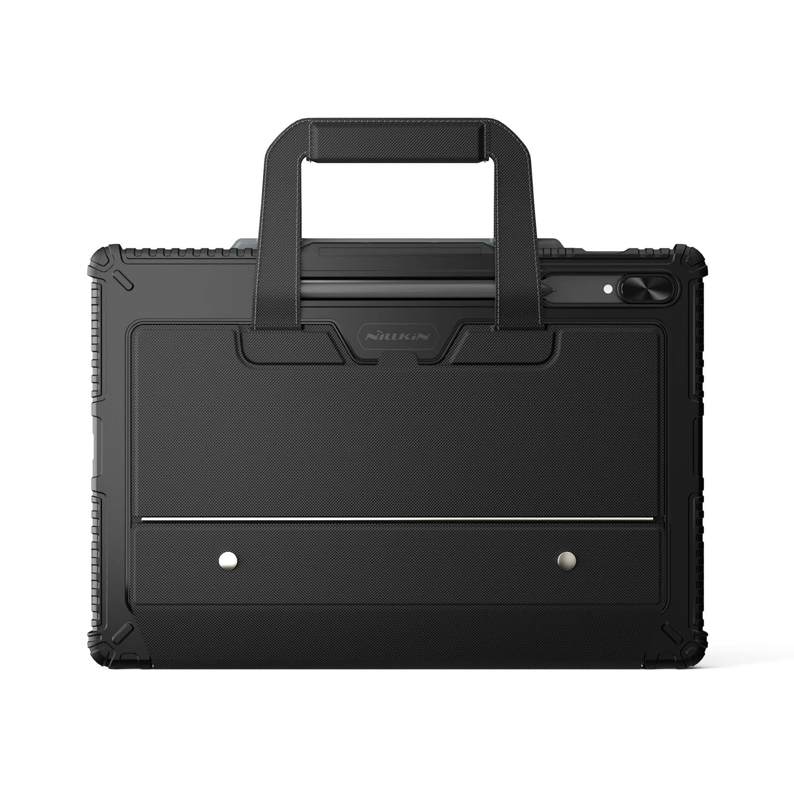 Carry Go Portable Handle Backlit Keyboard Case (Black) for Galaxy Tablet Series - Image 3