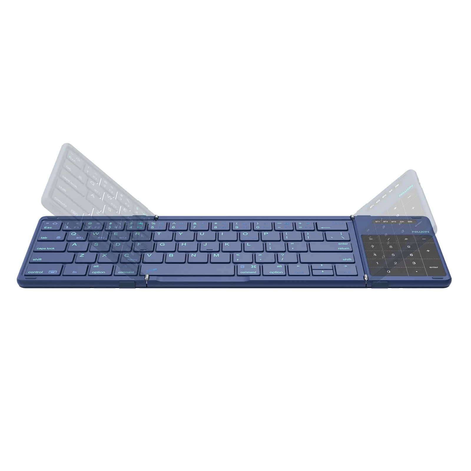 Cube Pocket Foldable Bluetooth Keyboard with Touchpad - Image 14
