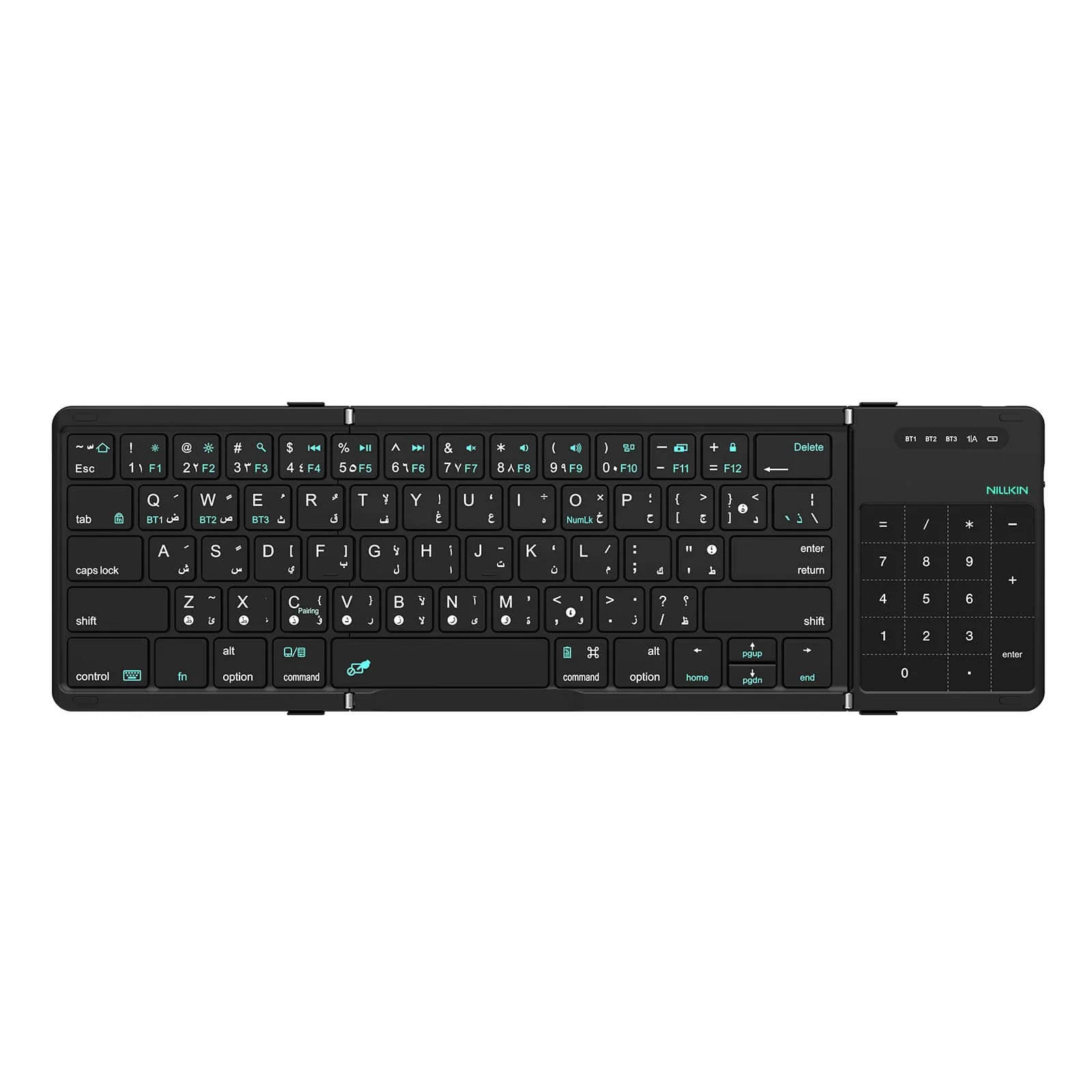 Cube Pocket Foldable Bluetooth Keyboard with Touchpad - Image 35