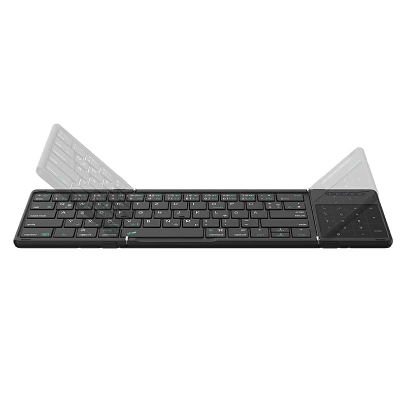 Cube Pocket Foldable Bluetooth Keyboard with Touchpad - Image 51