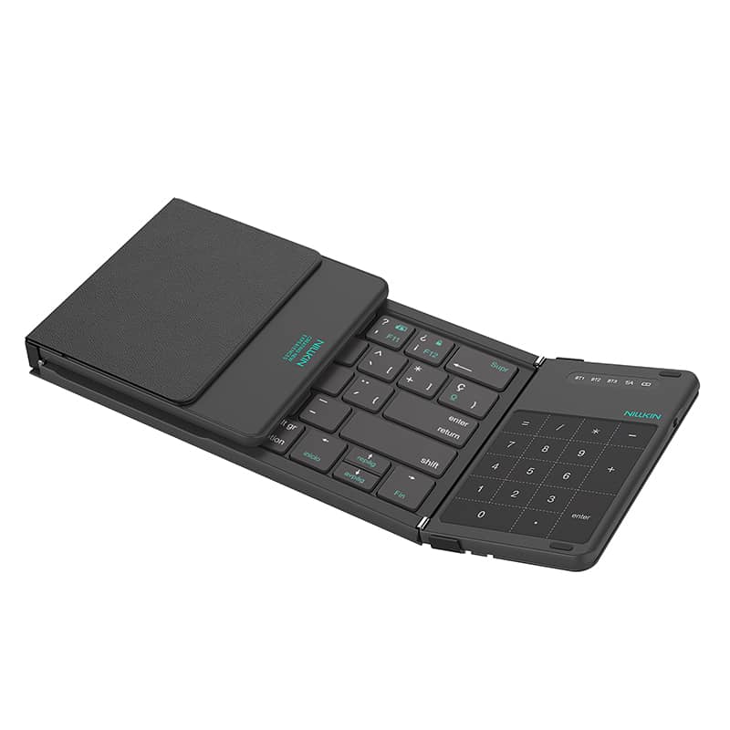 Cube Pocket Foldable Bluetooth Keyboard with Touchpad - Image 63