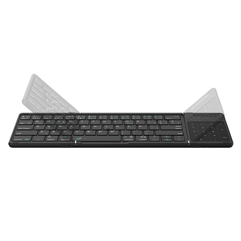 Cube Pocket Foldable Bluetooth Keyboard with Touchpad - Image 65