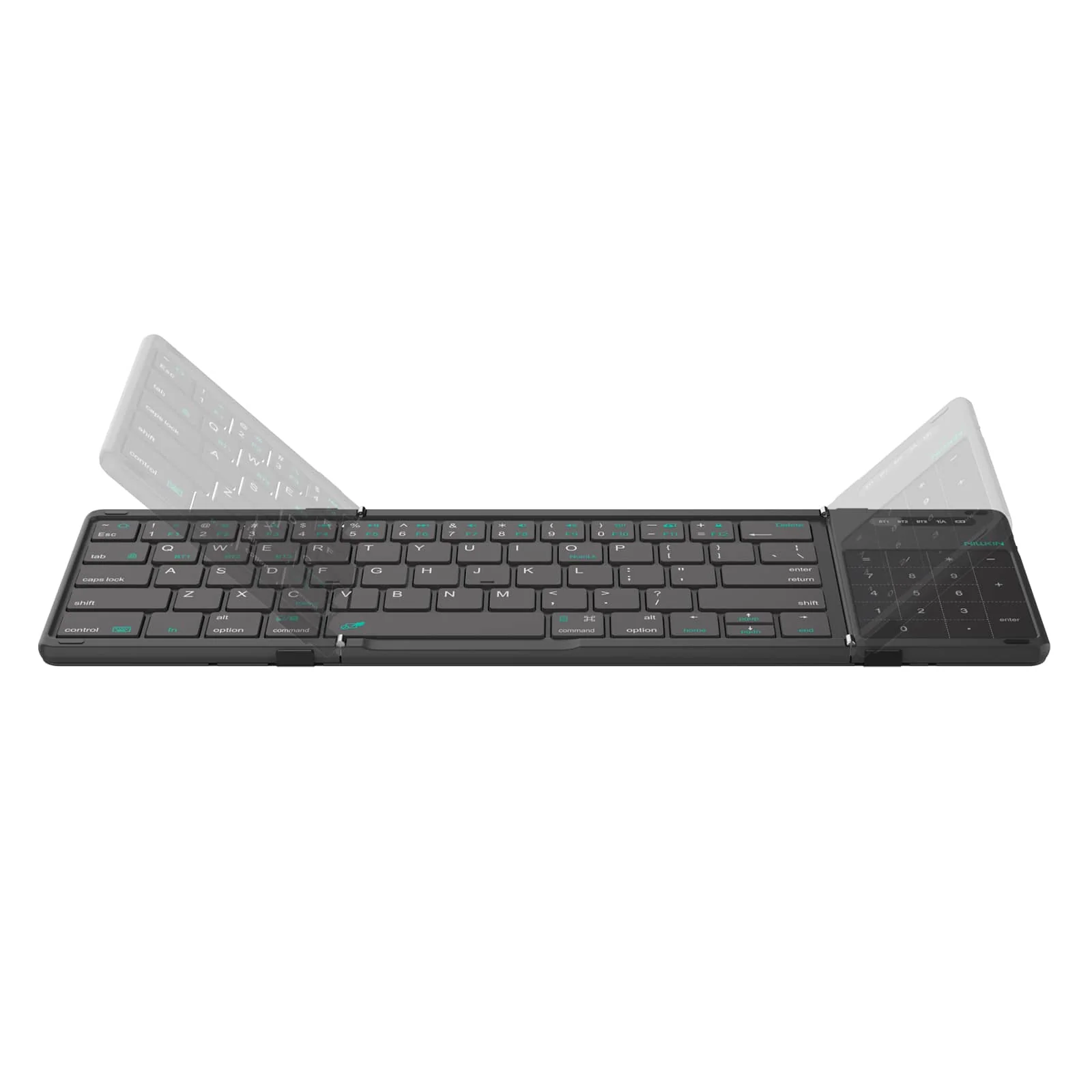 Cube Pocket Foldable Bluetooth Keyboard with Touchpad - Image 7