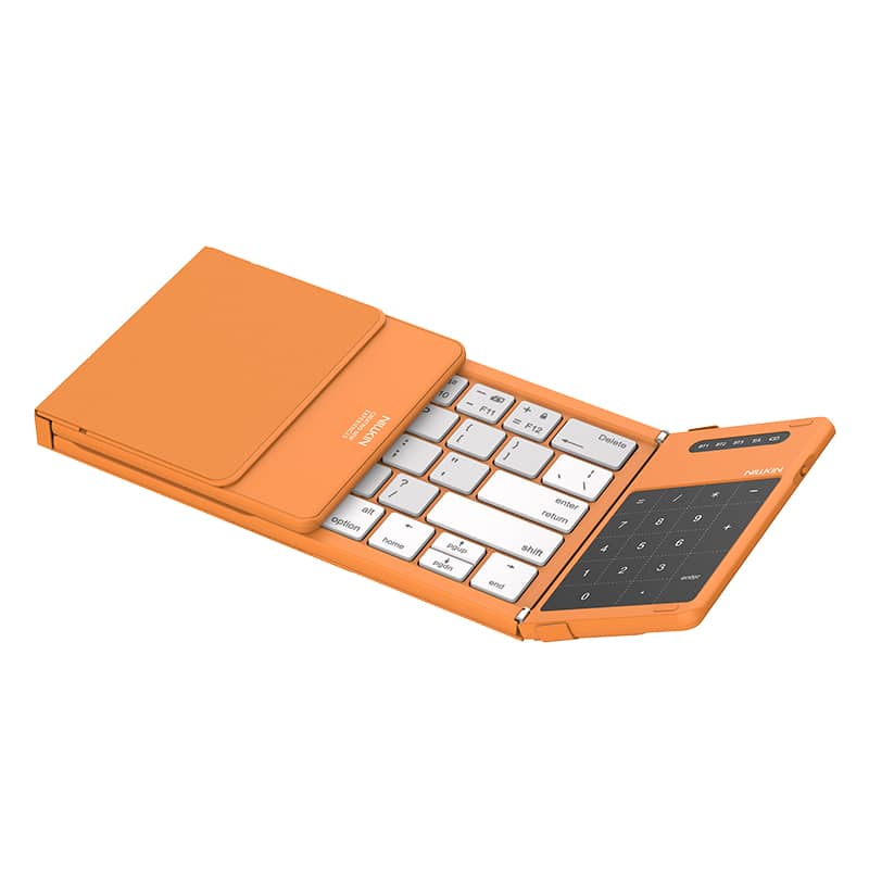 Cube Pocket Foldable Bluetooth Keyboard with Touchpad - Image 86