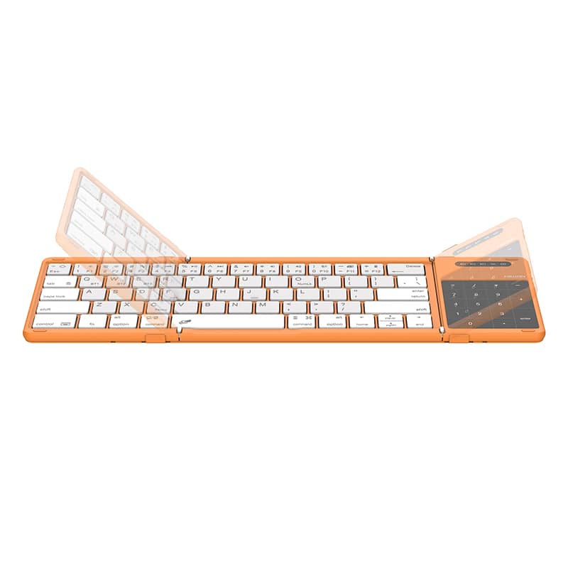 Cube Pocket Foldable Bluetooth Keyboard with Touchpad - Image 91