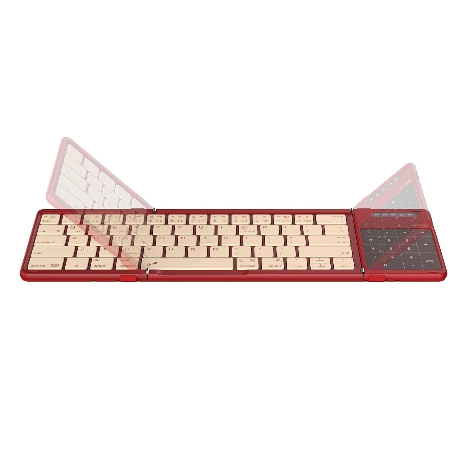 Cube Pocket Foldable Bluetooth Keyboard with Touchpad – Balanced Motion Edition - Image 3