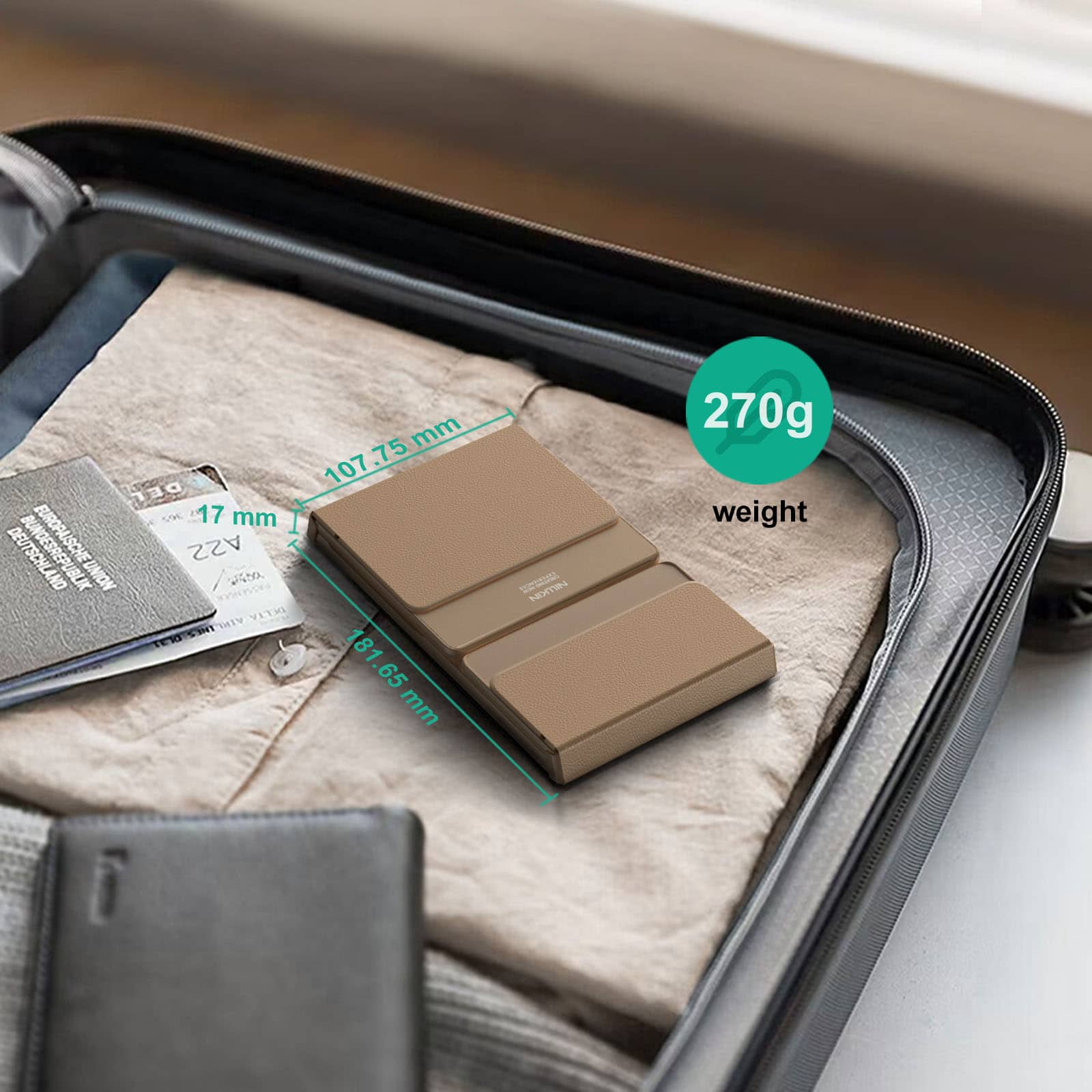 Cube Pocket Foldable Keyboard & Dual-Magnet Grip Holder - Image 17