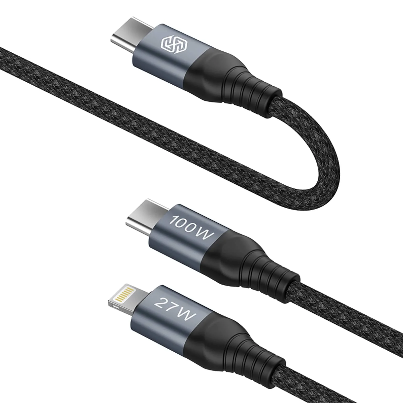 DualPower 2-in-1 Cable USB to Type C 100W & Lightning 27W - Image 5