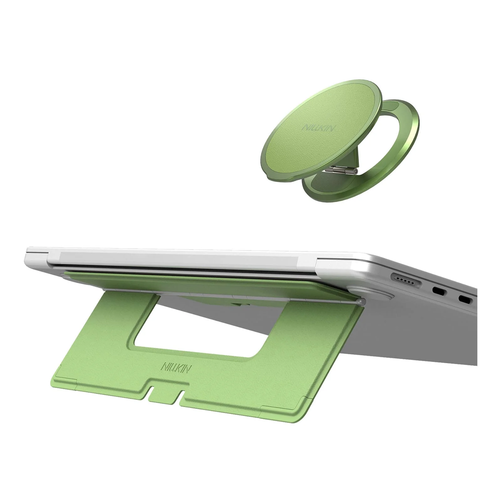 DualWing Adhesive Laptop Stand & Dual-Magnet Grip Holder - Image 15