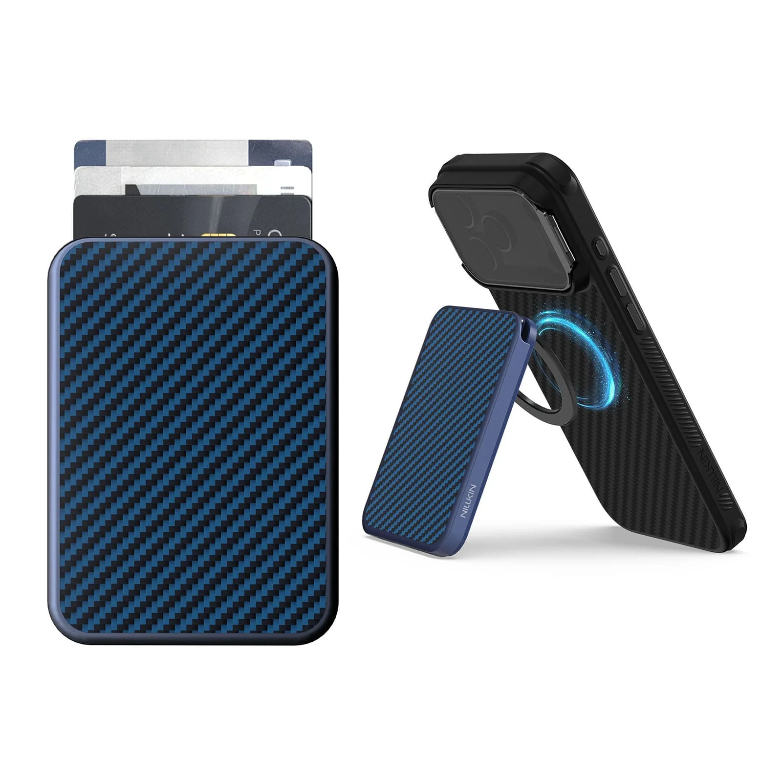FiberMate Kevlar® Magnetic Phone Wallet Stand - Image 15
