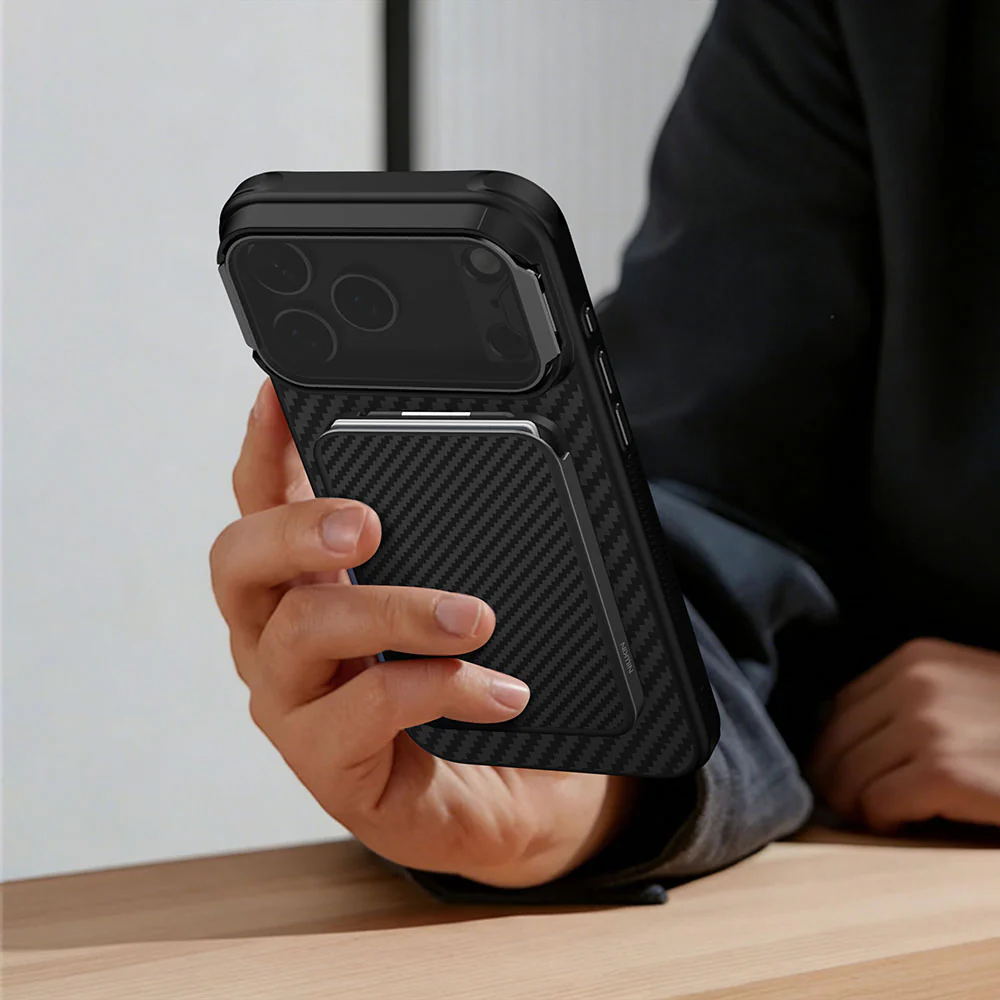 FiberMate Kevlar® Magnetic Phone Wallet Stand - Image 6