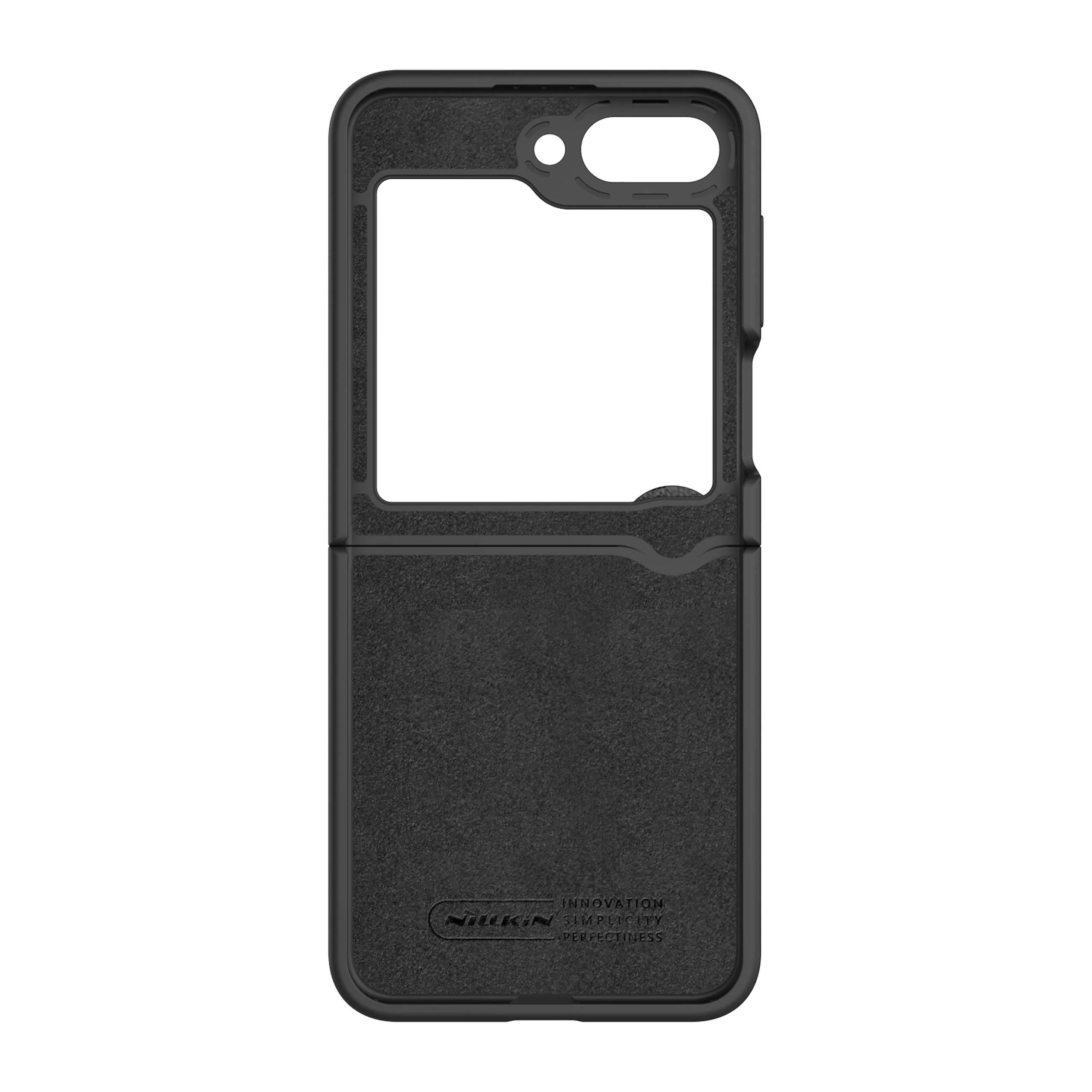 Flex Flip Finger Strap Liquid Silicone Case for Galaxy Z Flip 5 - Image 7