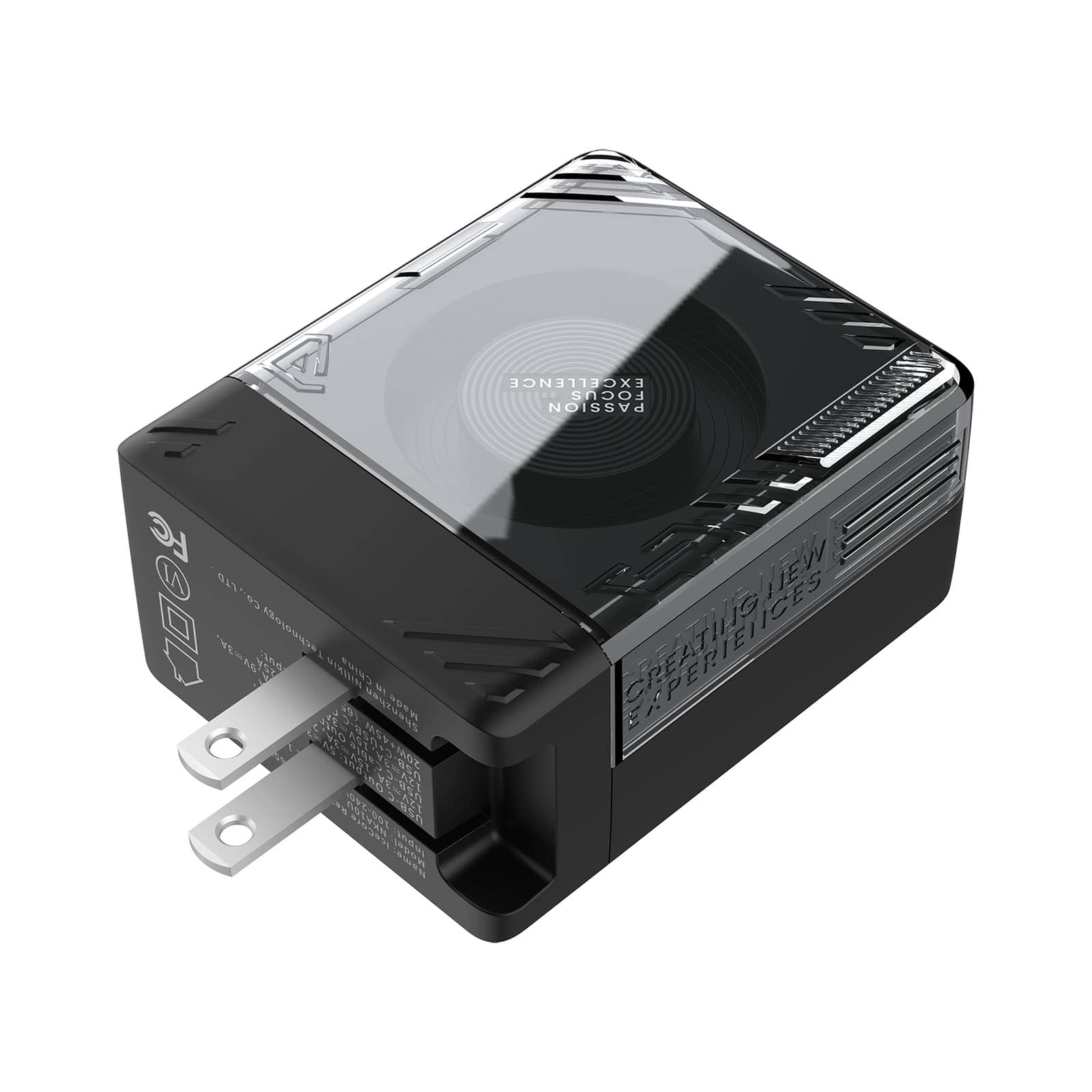IceCore 65W GaN Fast Retractable Charger (0.7m/2.4ft USB-C Cable) - Image 5