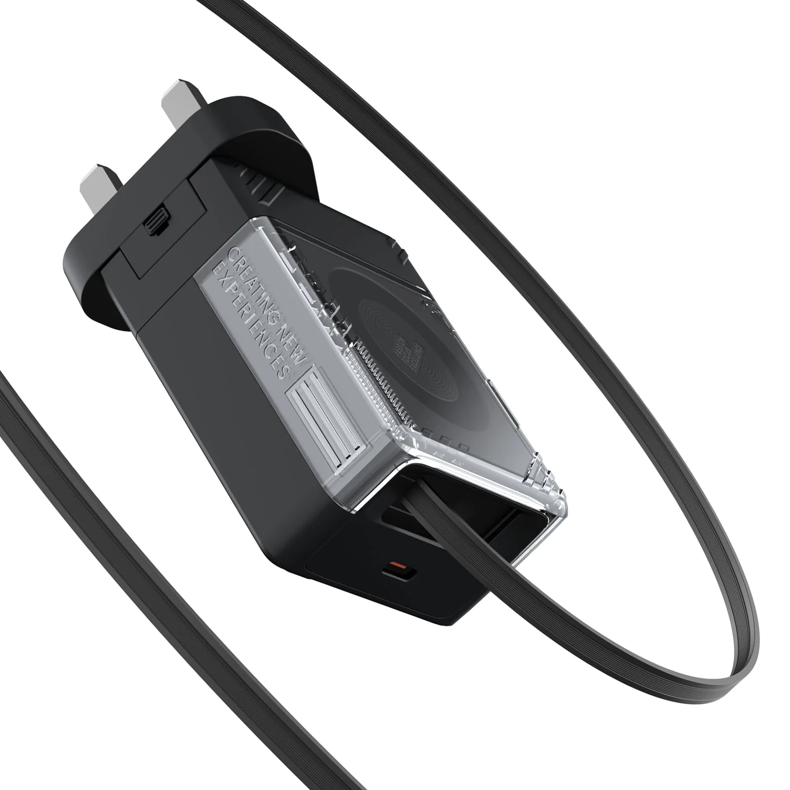 IceCore 65W GaN Retractable Charger (0.7m/2.4ft USB-C Cable) with 1.8m/6ft 100W C-to-C Cable - Image 38
