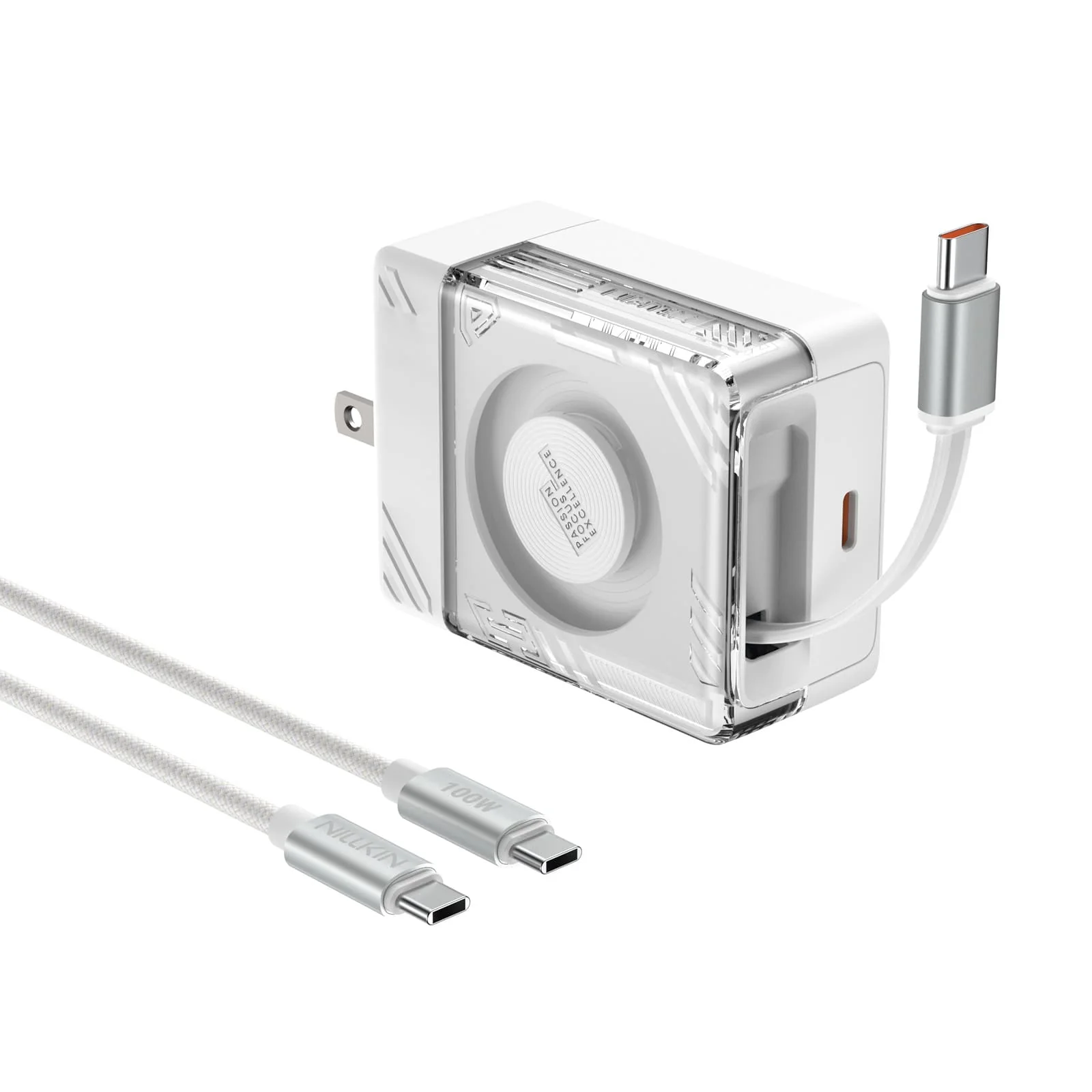 IceCore 65W GaN Retractable Charger (0.7m/2.4ft USB-C Cable) with 1.8m/6ft 100W C-to-C Cable - Image 64