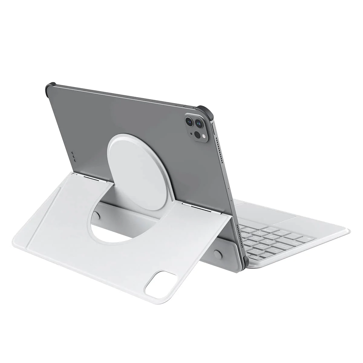 MagicEase Ultra-Slim Magnetic Backlit Keyboard (Grey) for iPad Series - Image 56