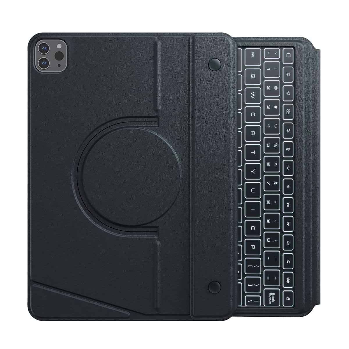 MagicEase Ultra-Slim Magnetic Backlit Keyboard (Midnight Black) for iPad Series - Image 29
