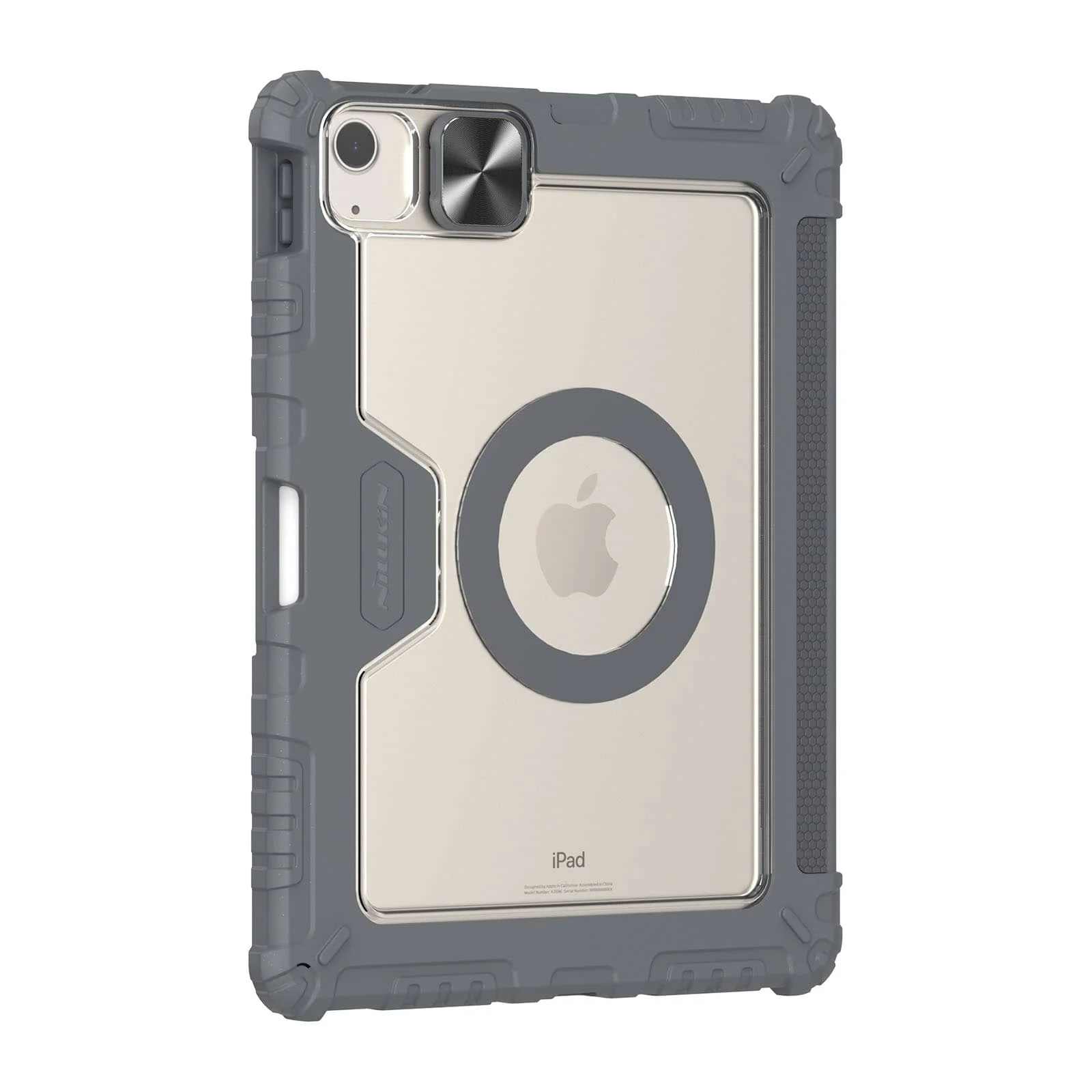 Magnetic Bumper Link Backlit Keyboard Case (Grey) for iPad Series - Image 11