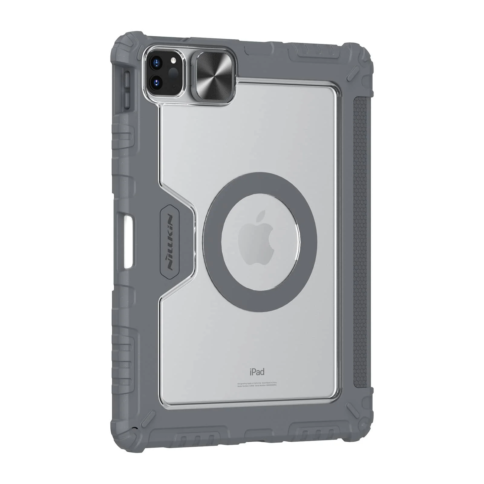 Magnetic Bumper Link Backlit Keyboard Case (Grey) for iPad Series - Image 17