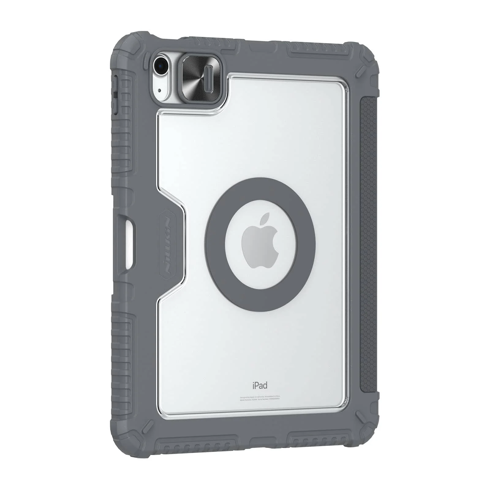 Magnetic Bumper Link Backlit Keyboard Case (Grey) for iPad Series - Image 5
