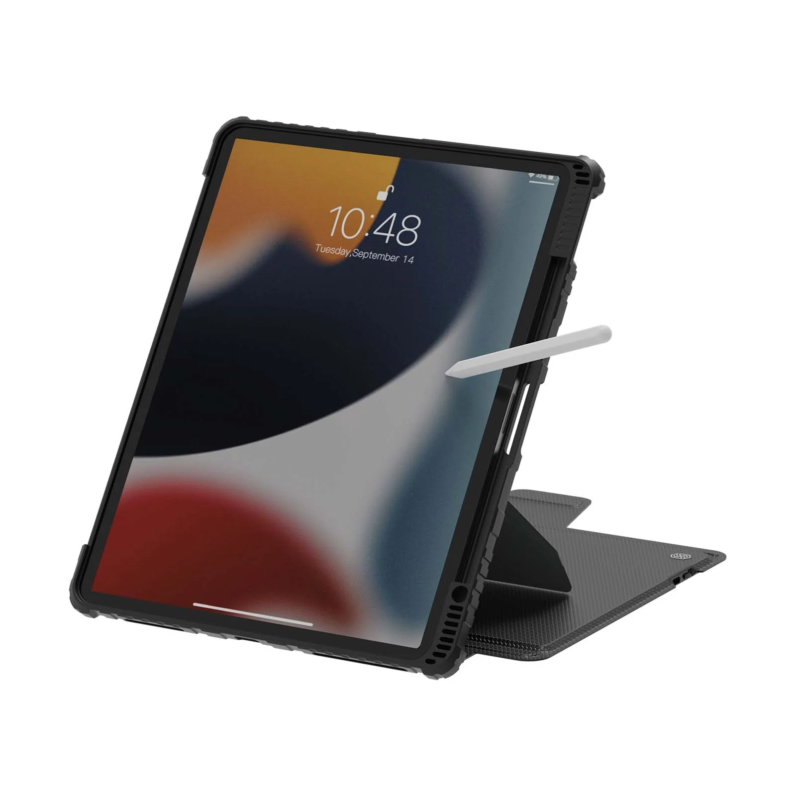 Magnetic Bumper Link Backlit Keyboard Case (Black) with Magnetic Stand for iPad Series - Image 118