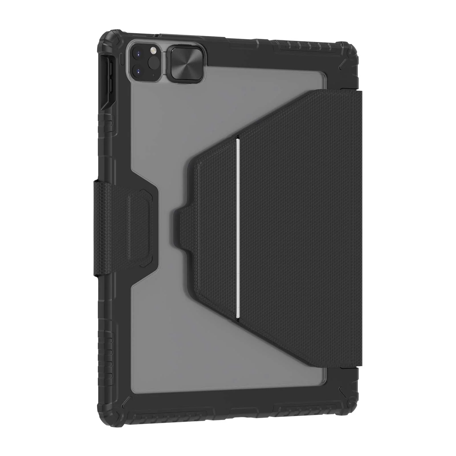 Magnetic Bumper Link Backlit Keyboard Case (Black) with Magnetic Stand for iPad Series - Image 129
