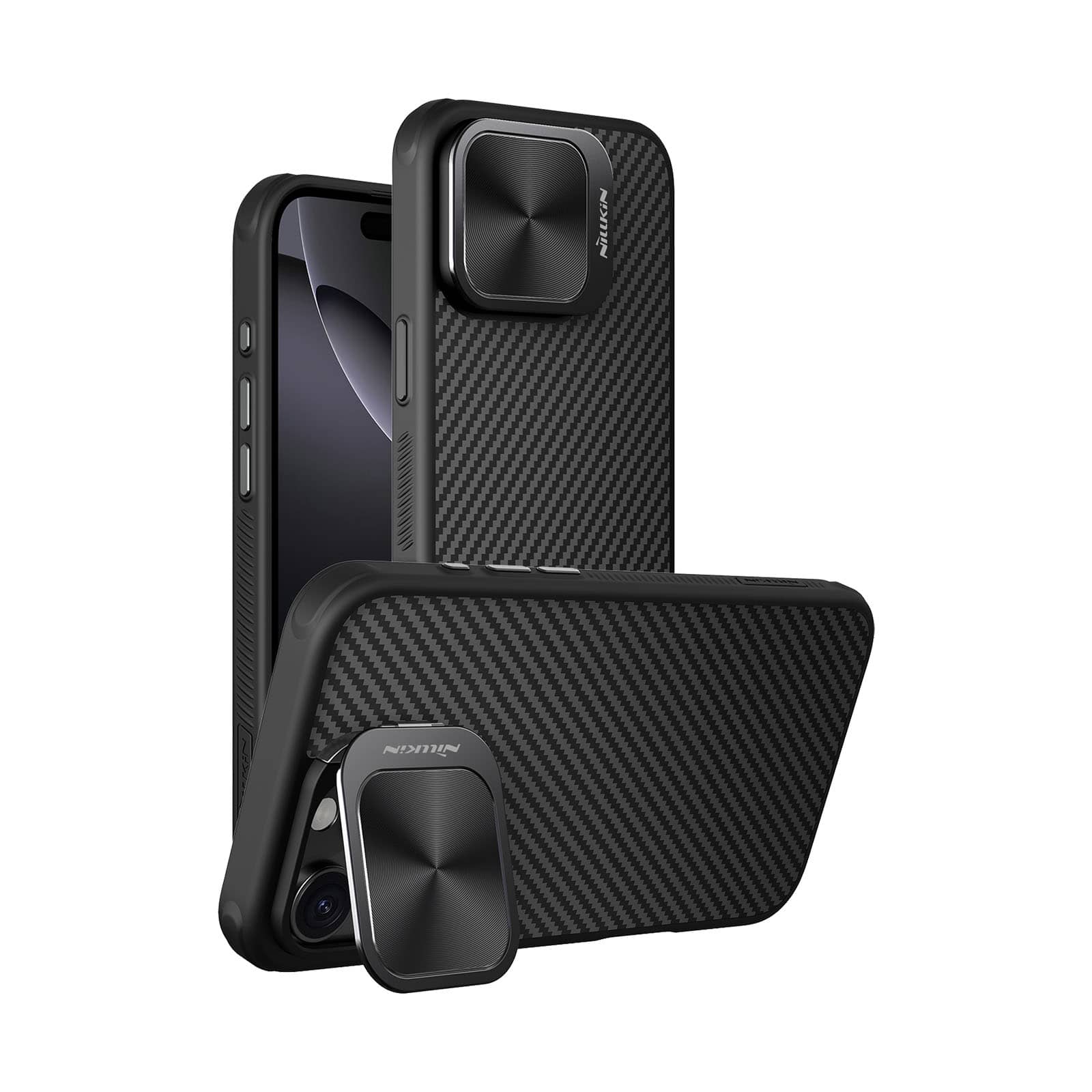 MagSafe® Compatible Kevlar® Case with Camera Cover for iPhone 16 Series - Image 6