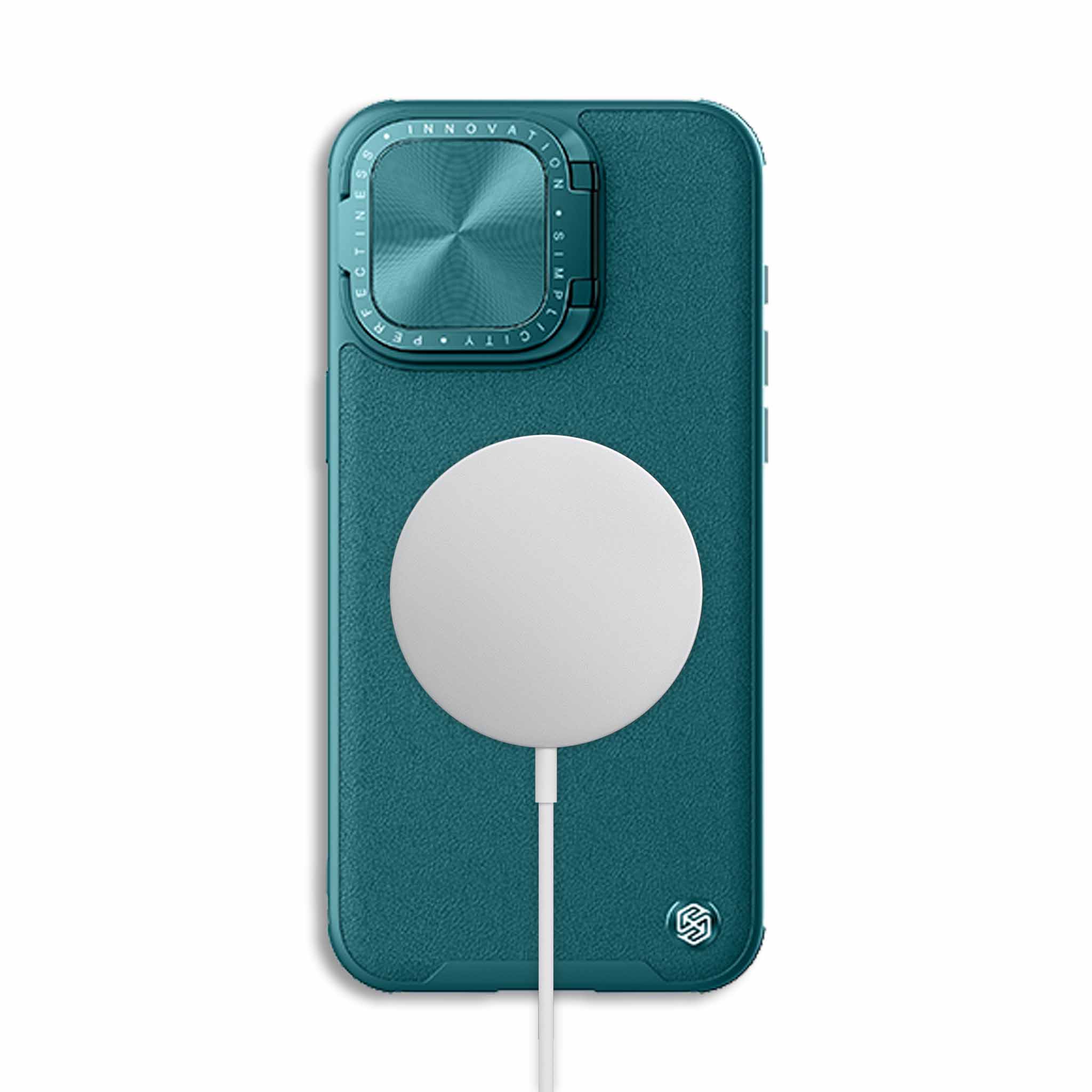 MagSafe® Compatible CamShield CamProp Leather Case for iPhone 15 Series - Image 13