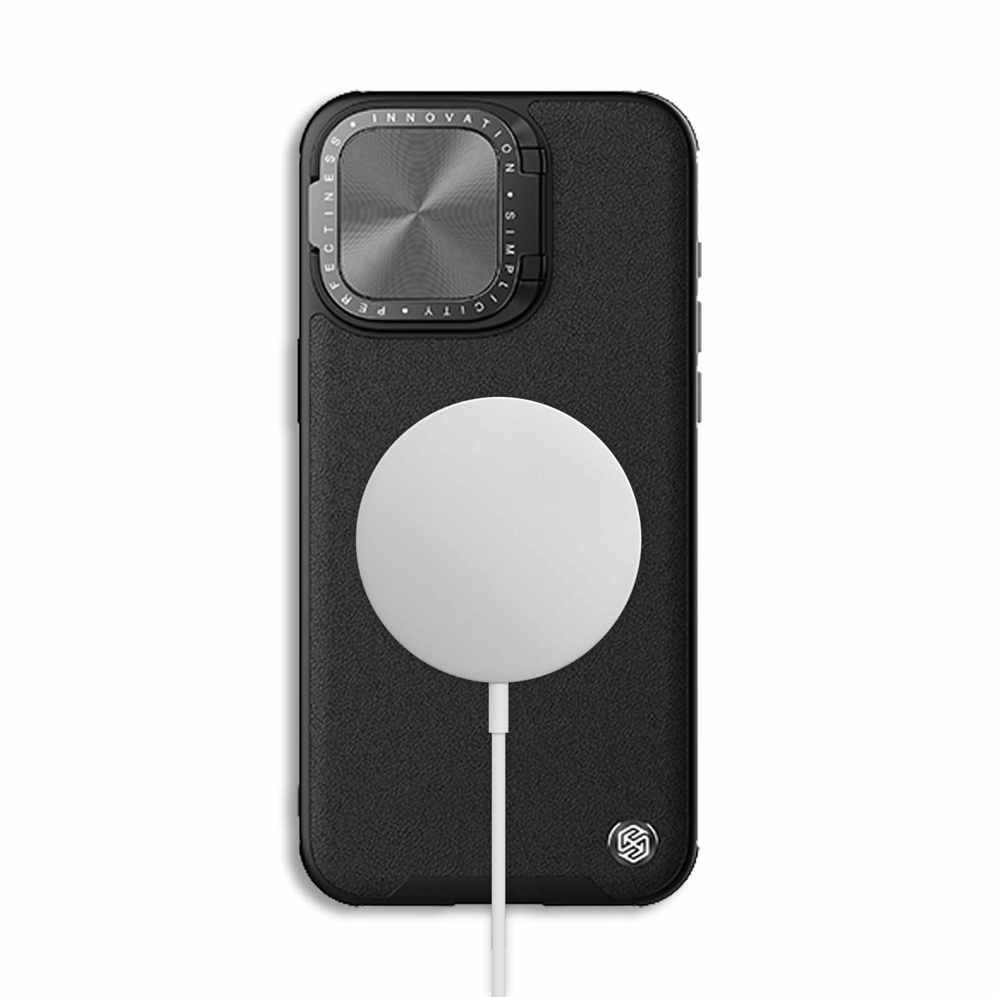 MagSafe® Compatible CamShield CamProp Leather Case for iPhone 15 Series - Image 17