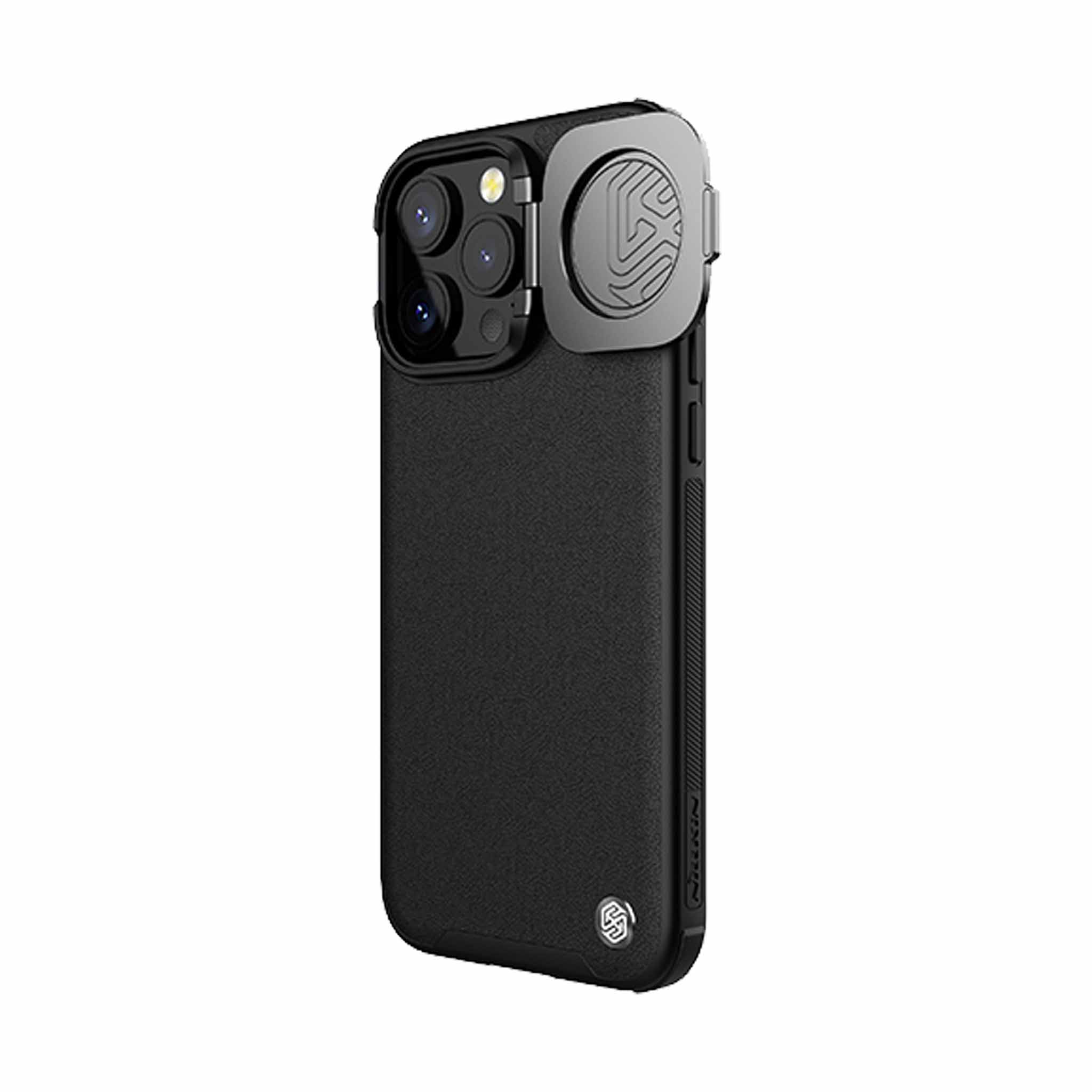 MagSafe® Compatible CamShield CamProp Leather Case for iPhone 15 Series - Image 19