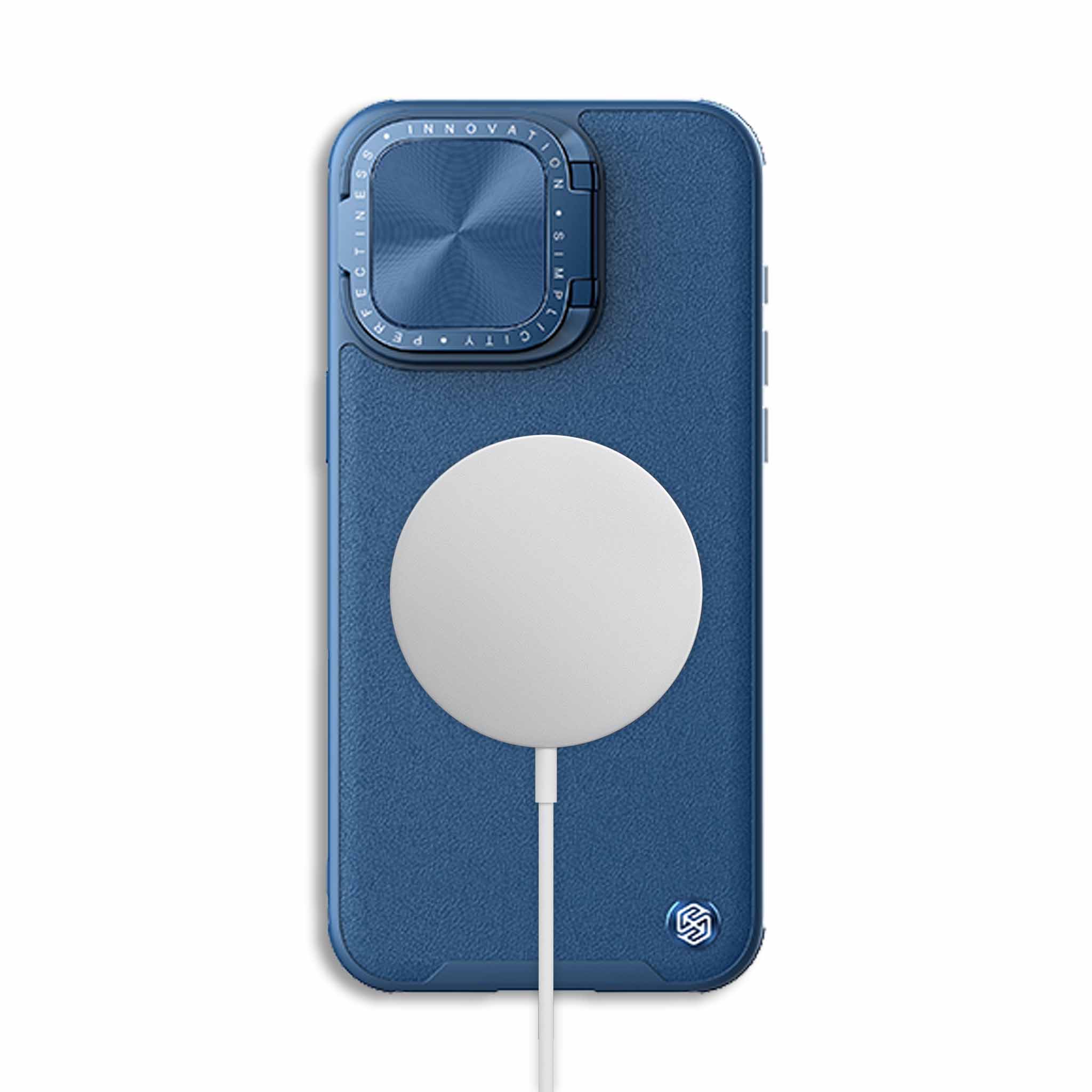 MagSafe® Compatible CamShield CamProp Leather Case for iPhone 15 Series - Image 21