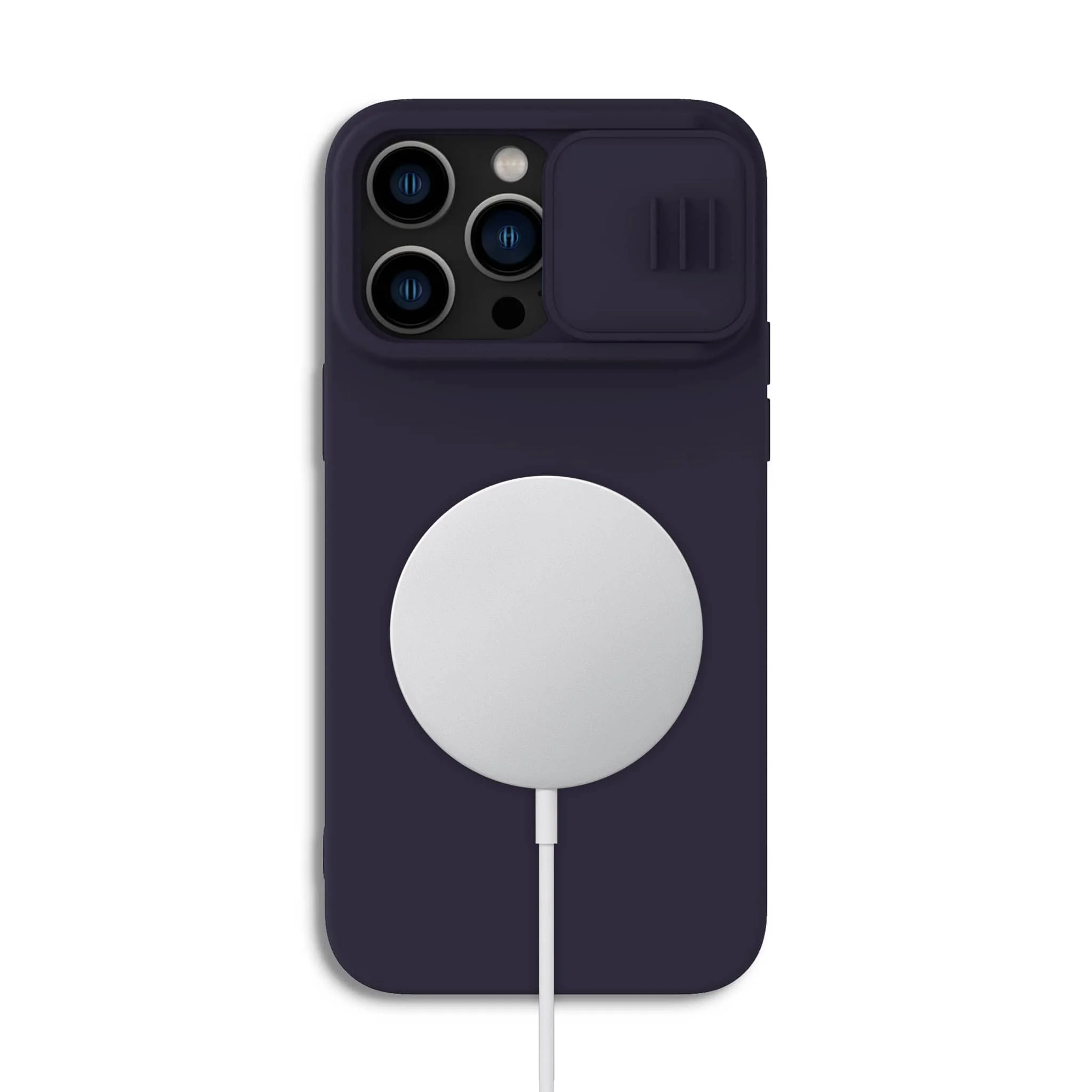 MagSafe® Compatible CamShield Silky Silicone Case for iPhone 14 Series - Image 12