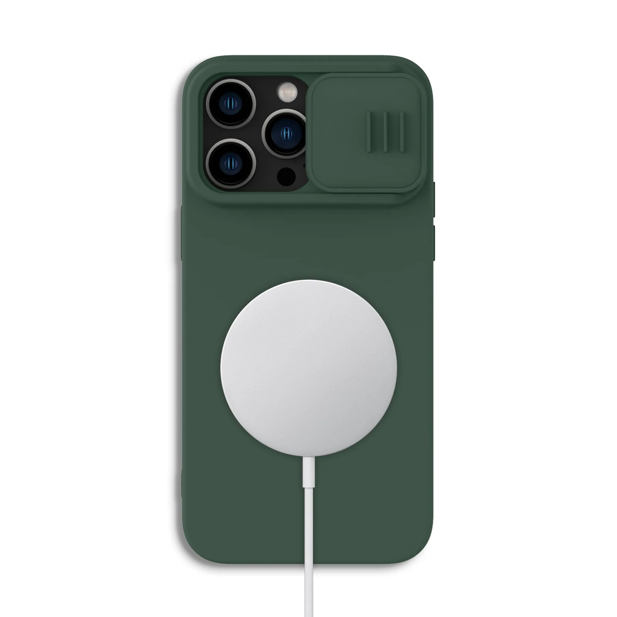 MagSafe® Compatible CamShield Silky Silicone Case for iPhone 14 Series - Image 13