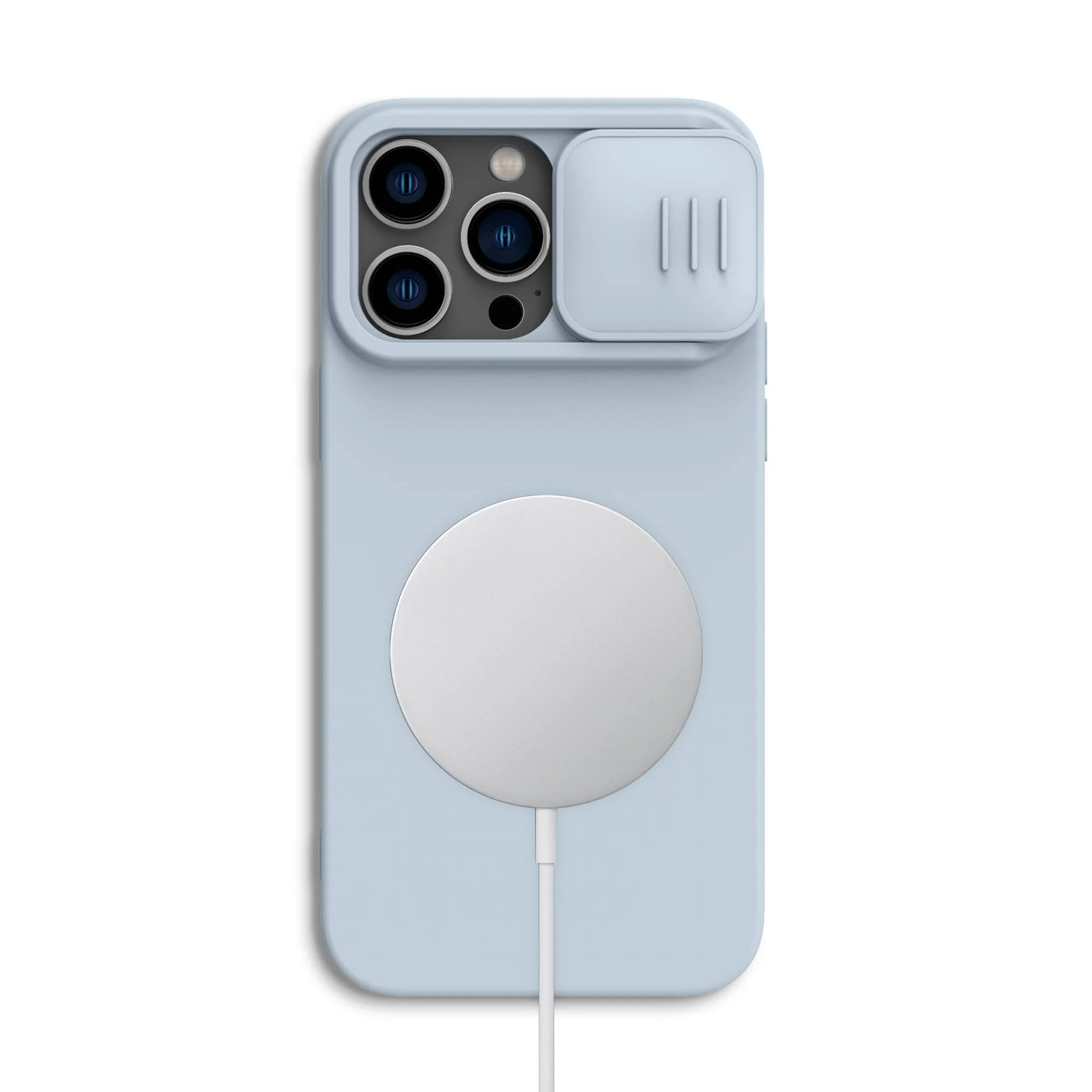 MagSafe® Compatible CamShield Silky Silicone Case for iPhone 14 Series - Image 14