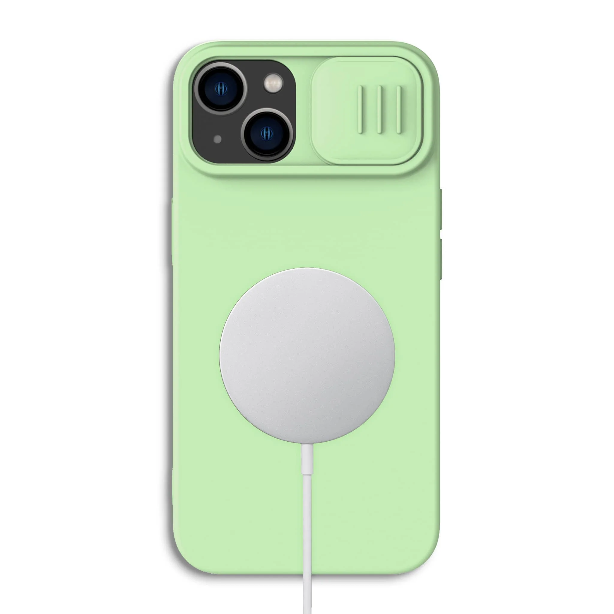 MagSafe® Compatible CamShield Silky Silicone Case for iPhone 14 Series - Image 17